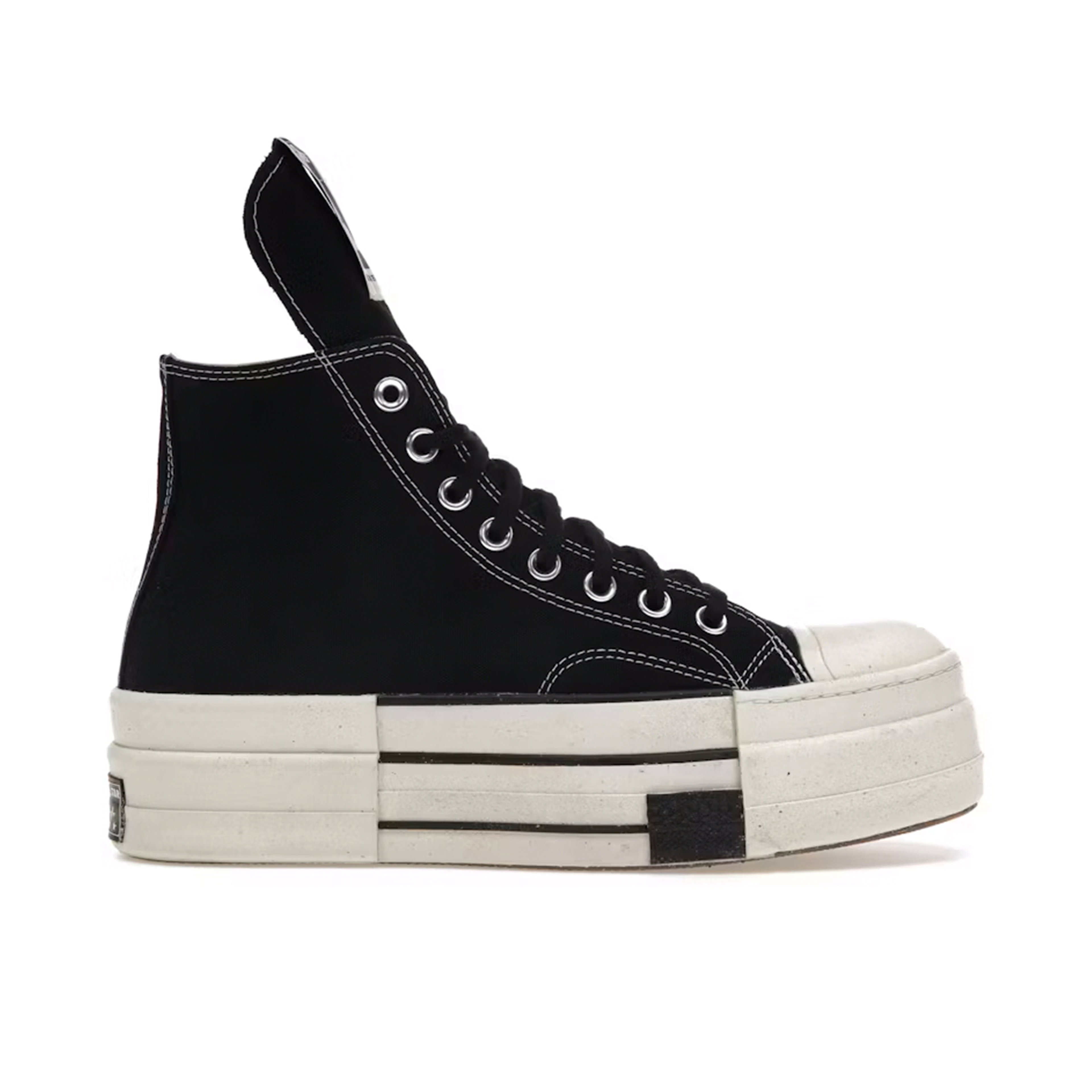 Converse DRKSHDW Chuck Taylor All Star DBL DRKSTAR Hi Rick Owens DRKSTAR Black