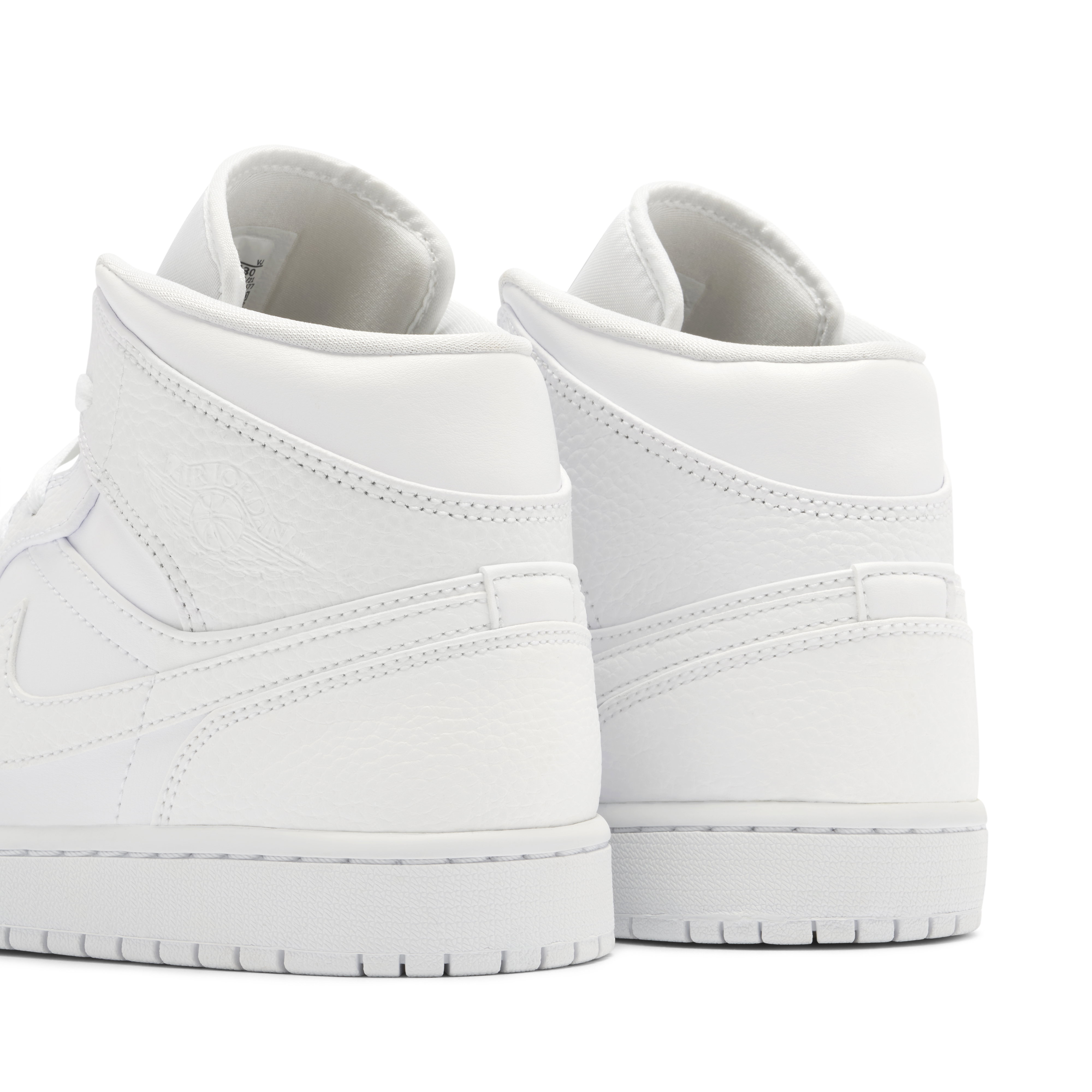 Air Jordan 1 Mid Triple White 2.0 2020 | 554724-130 | Laced