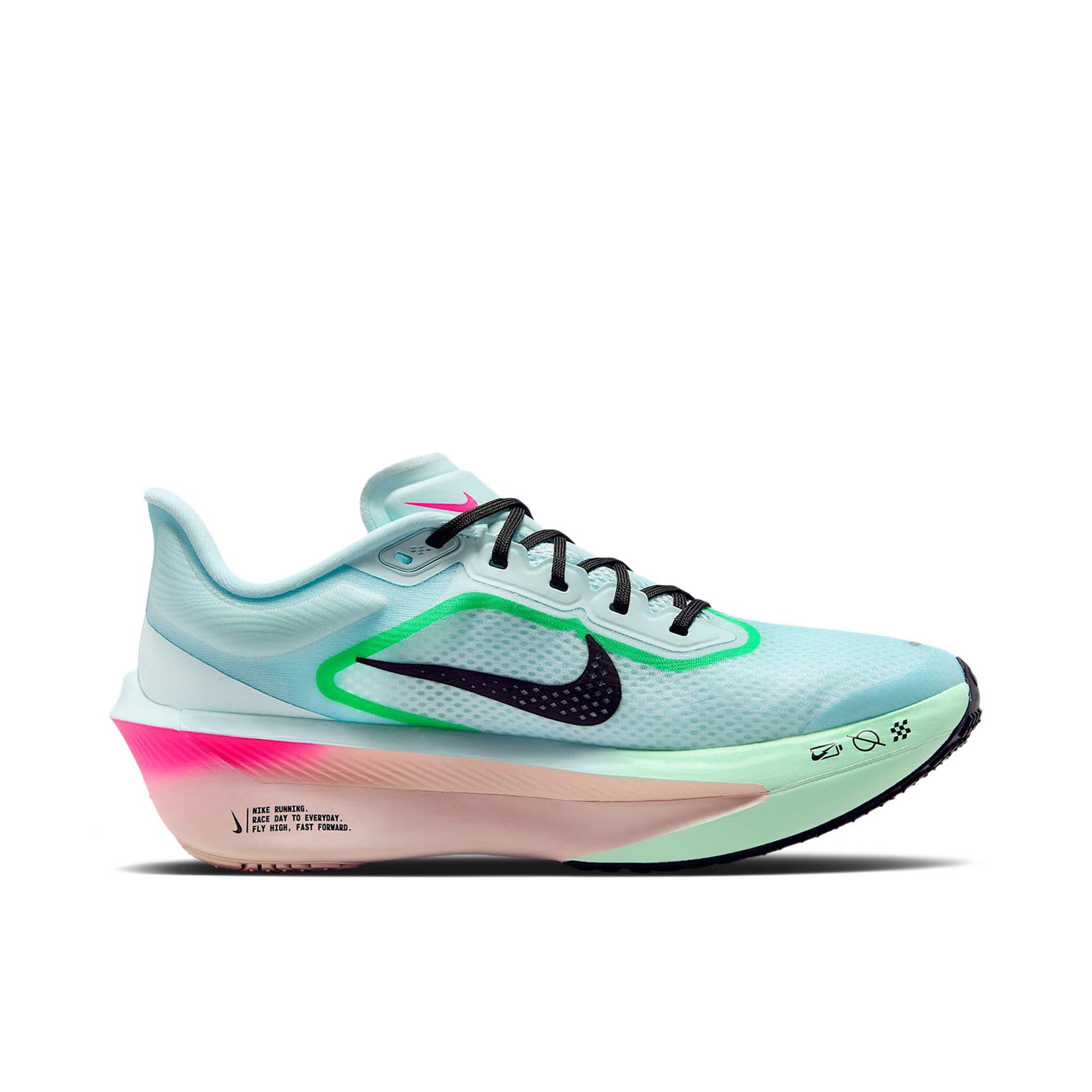 Nike Zoom Fly 6 Glacier Ice Hyper Pink Green Shock Black Womens
