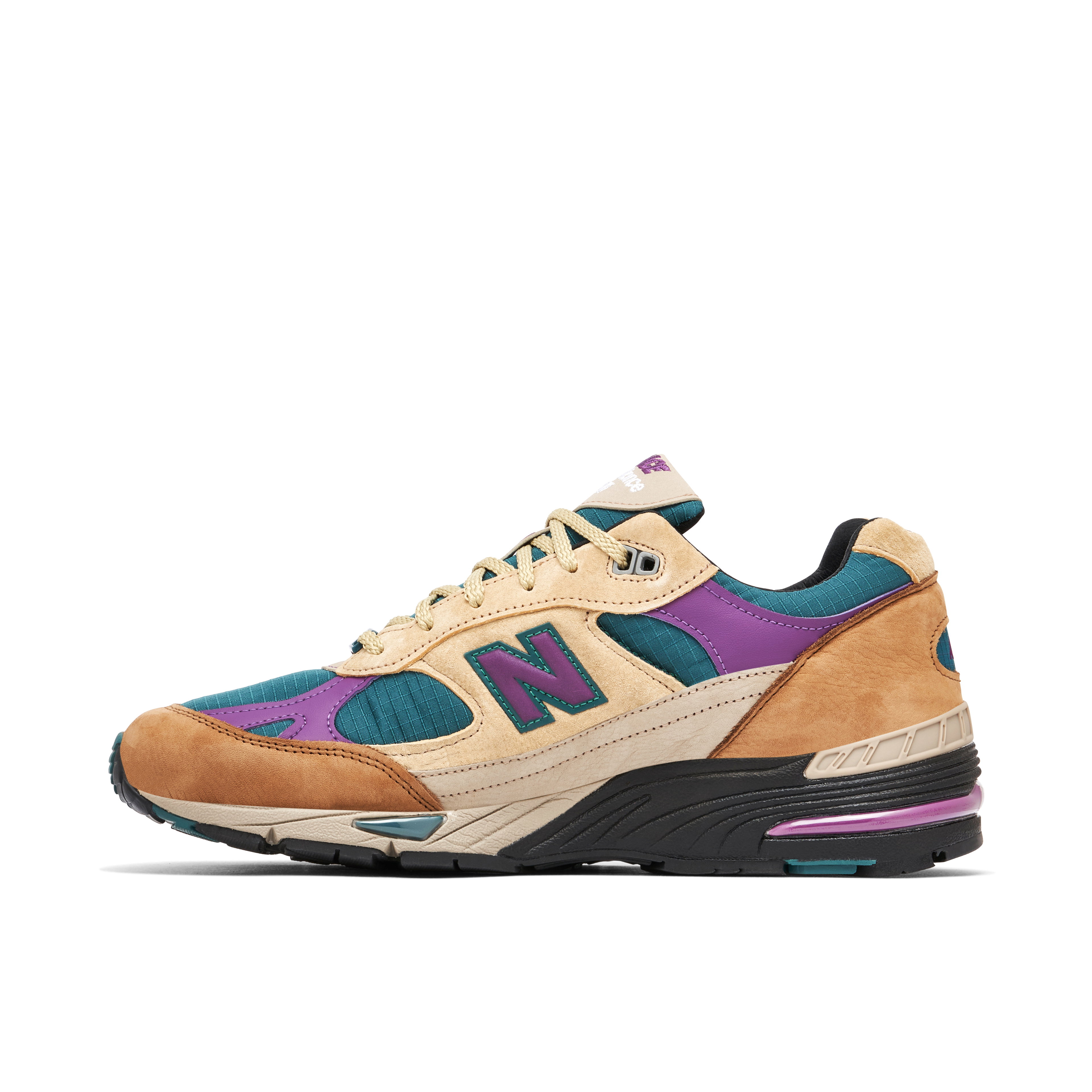 New Balance 991 Made In England x Palace Teal