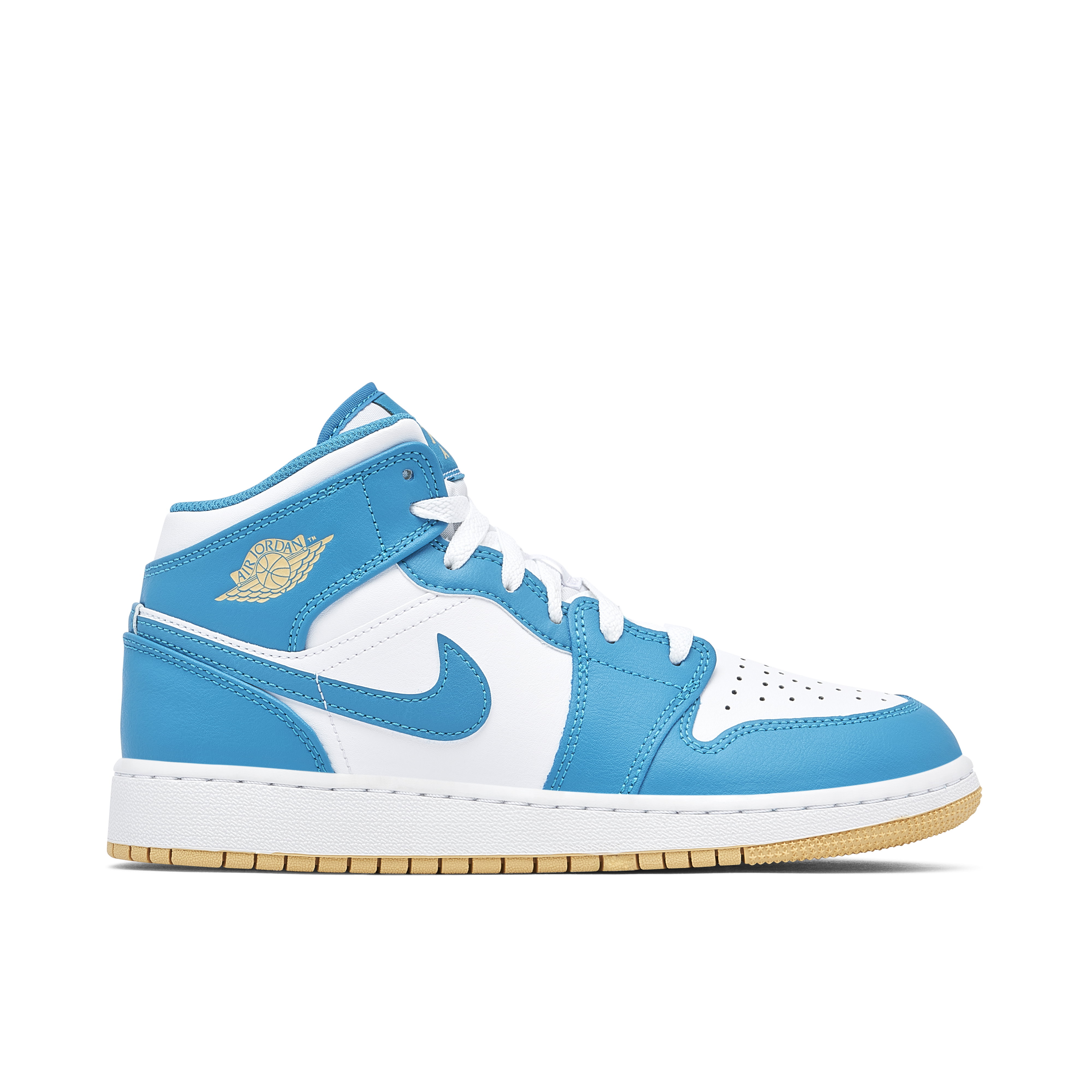 Air Jordan 1 Mid White Teal GS | DQ8423-400 | Laced