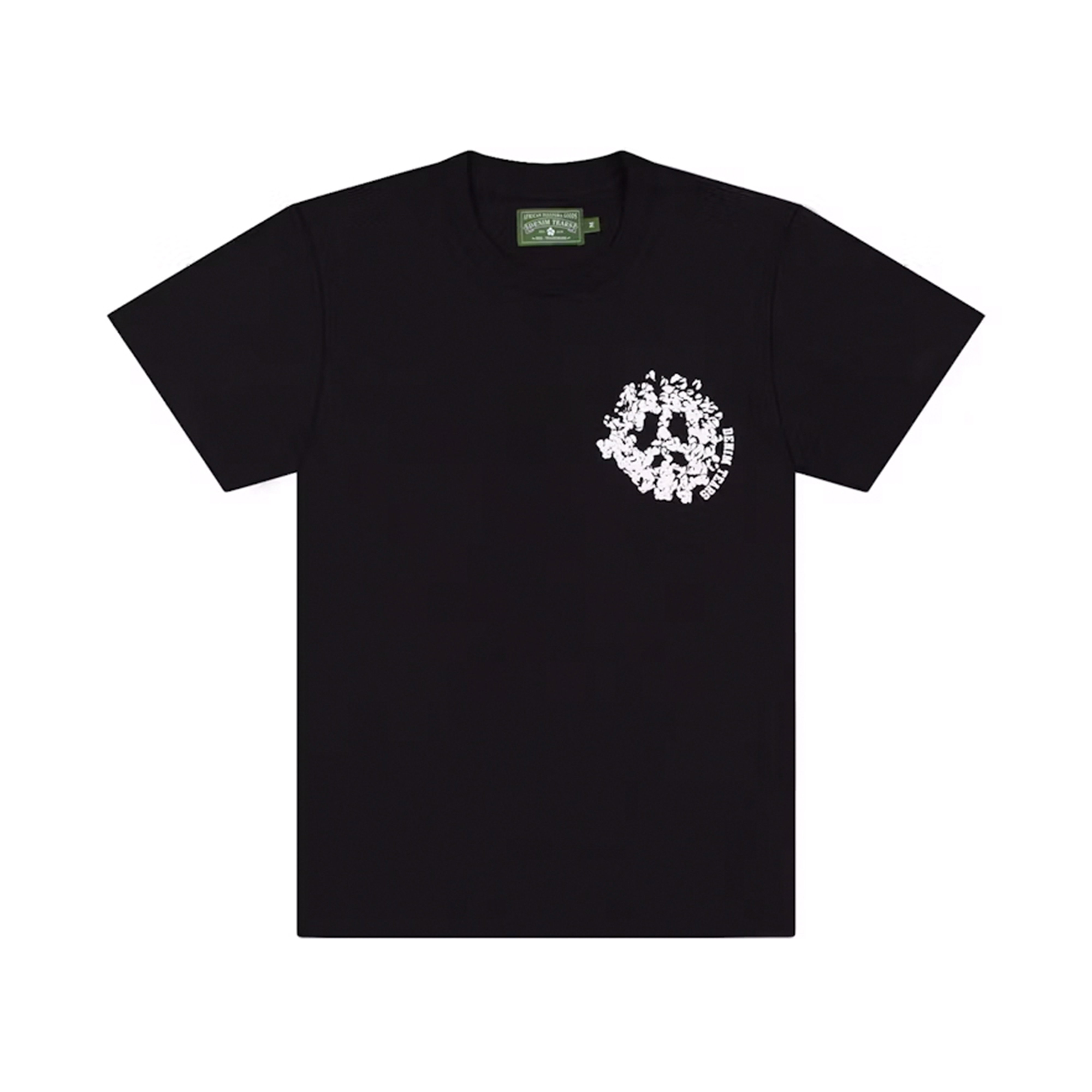 Denim Tears Denim University Tee Black | DENIM-TEARS-00051 | Laced