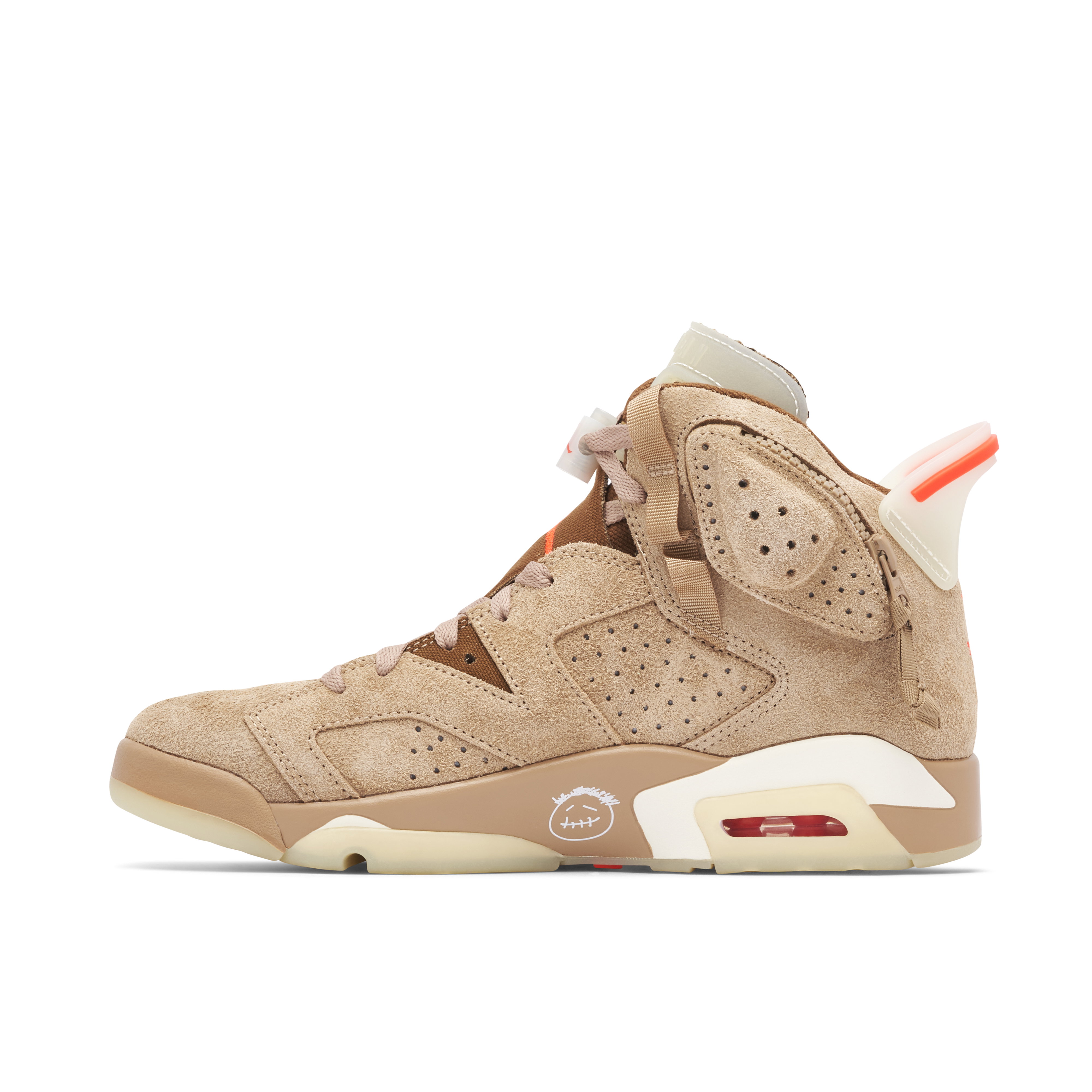 Air Jordan 6 Retro x Travis Scott British Khaki | DH0690-200 | Laced