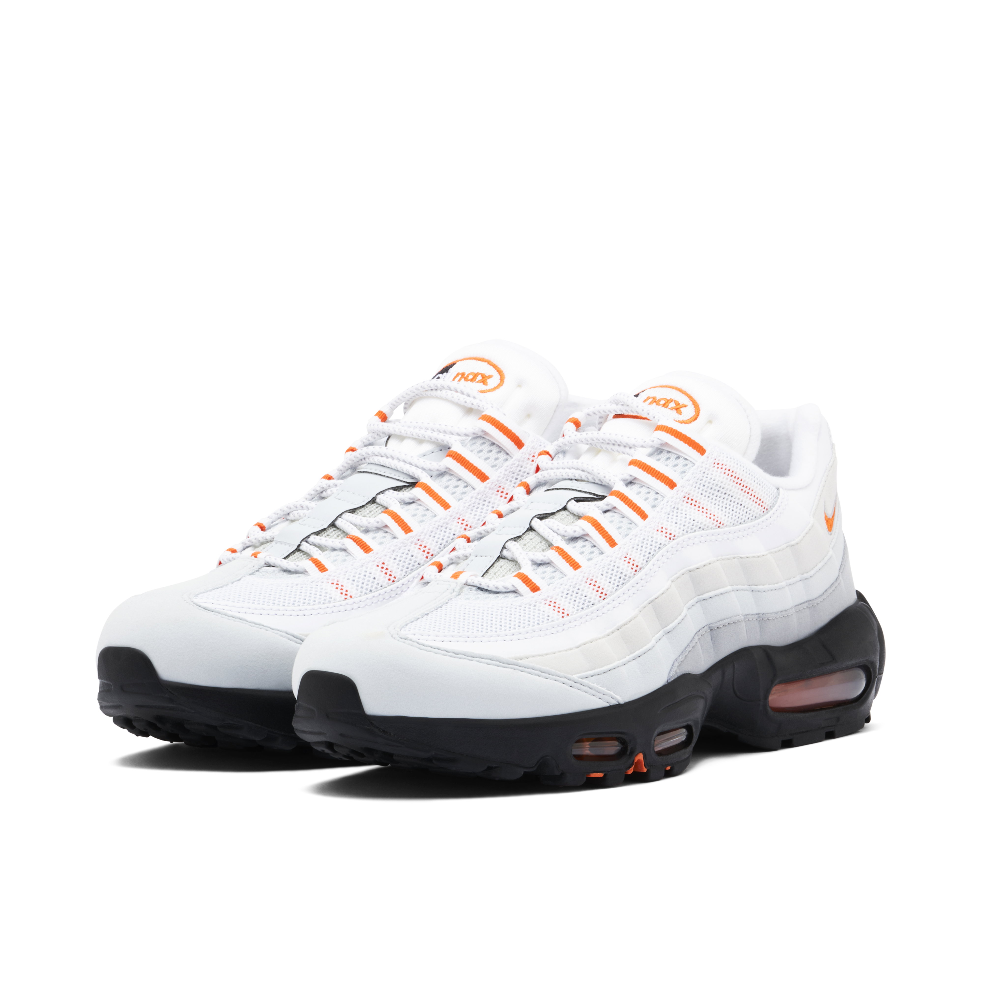 Nike Air Max 95 Wolf Grey Safety Orange Pure Platinum | HM0622-002