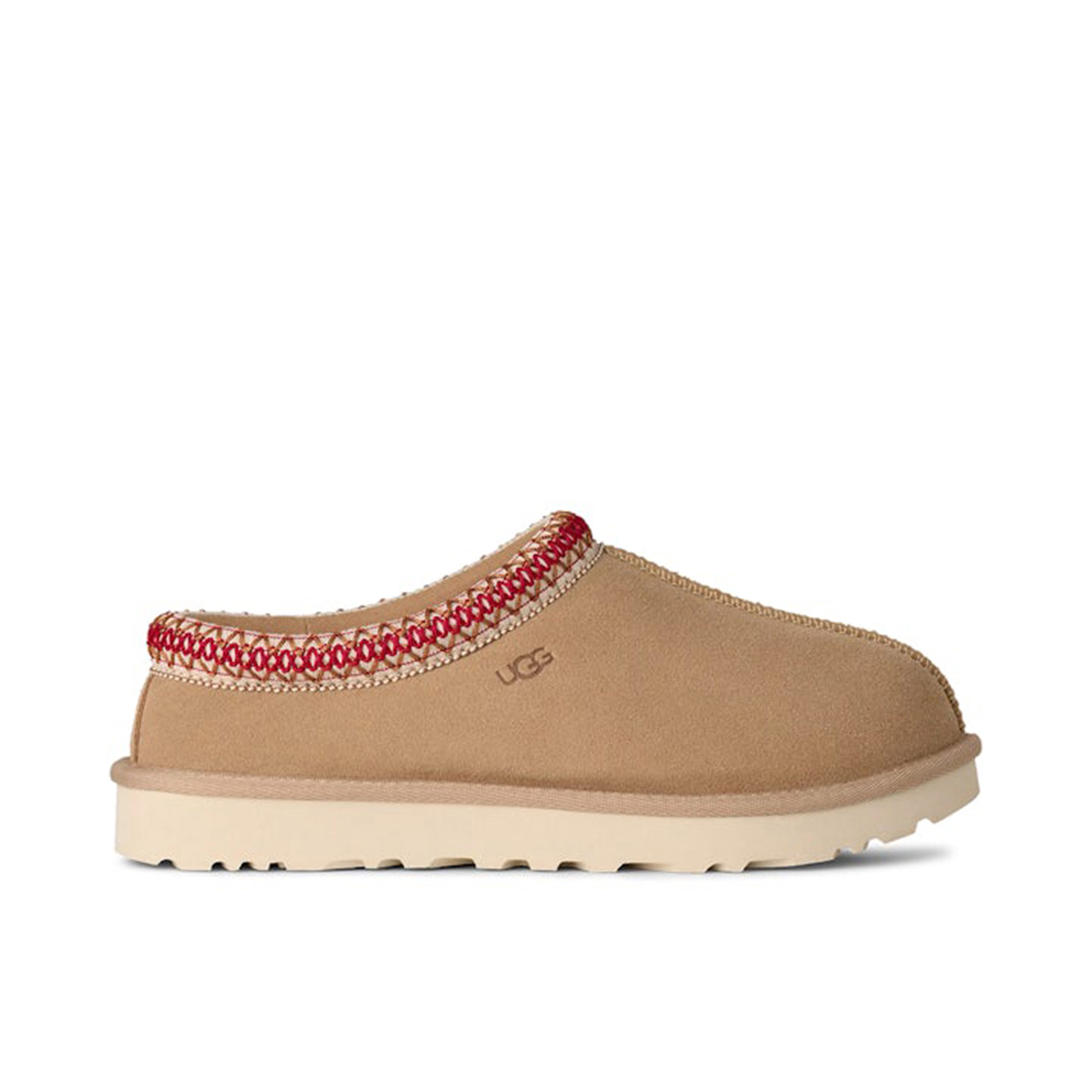 UGG Tasman II Slipper Sand Dark Cherry Womens