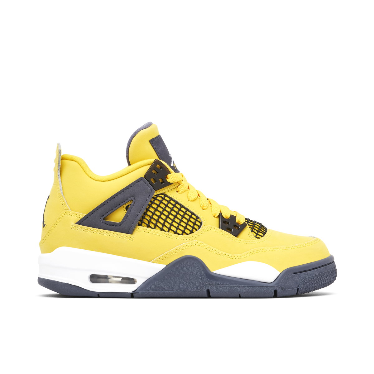 Air Jordan 4 Retro Lightning 408452-700 GS Size 5Y With Box ? Jordan Air Jordan 4 Retro (GS)  main image 4