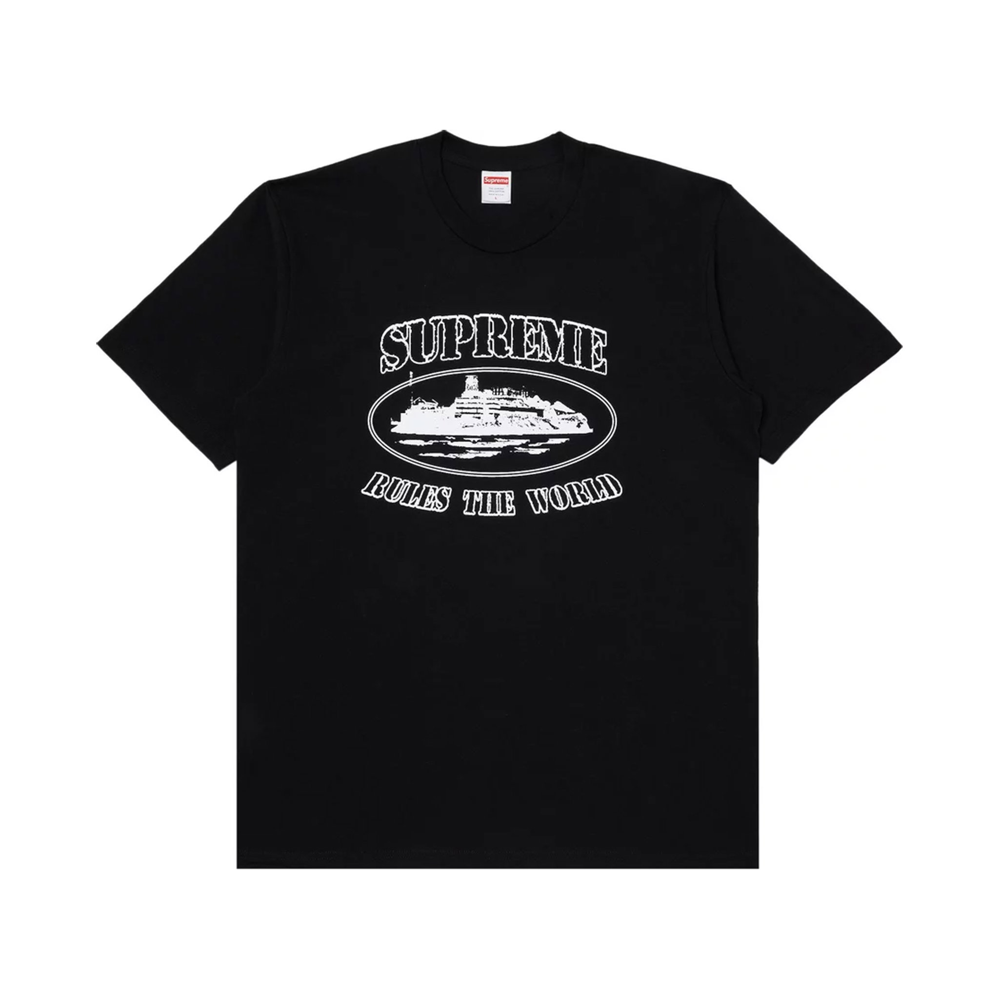 Supreme Corteiz Rules The World Tee Black | SUPREME-00056 | Laced