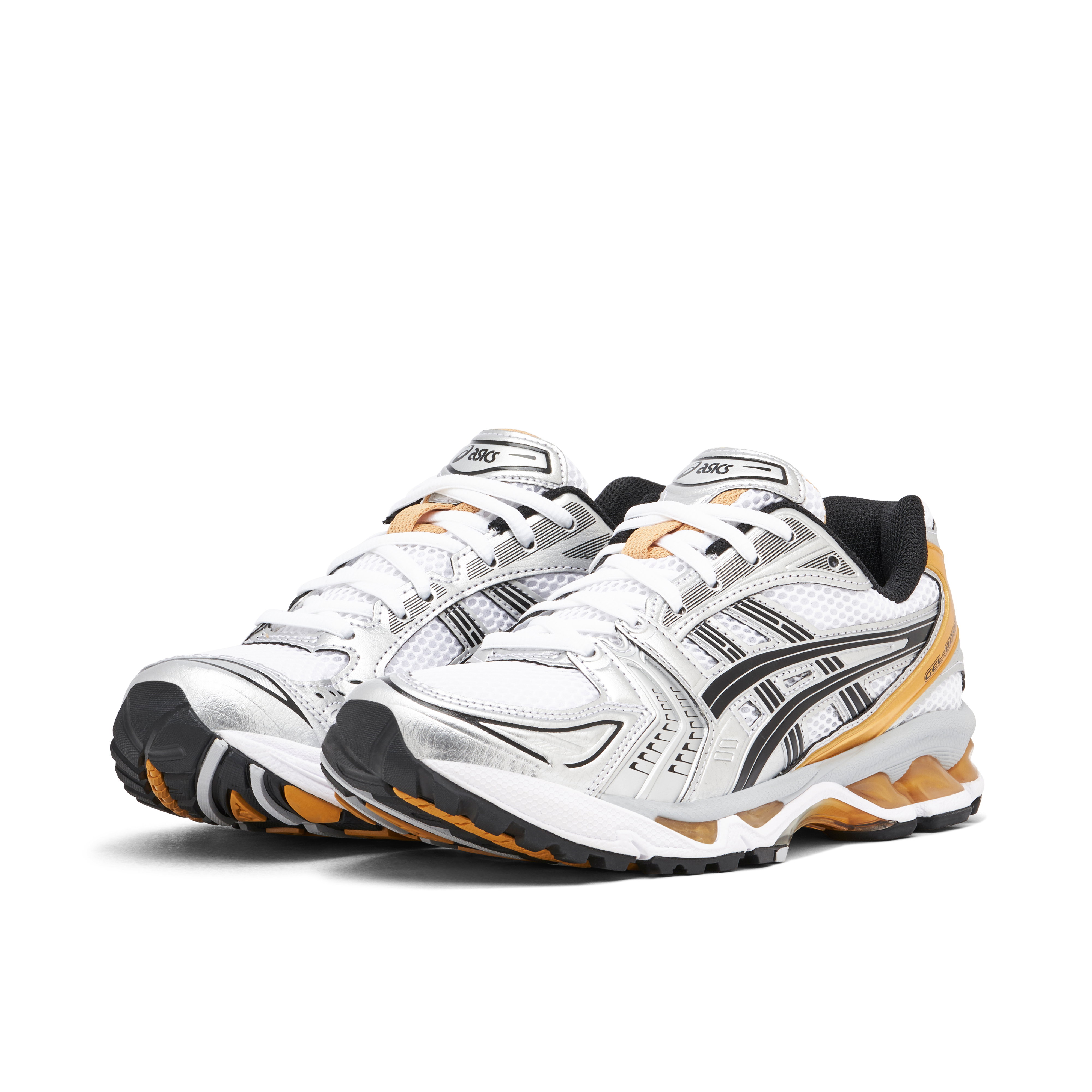 ASICS Gel-Kayano 14 White Pure Gold | 1201A019-102 | Laced