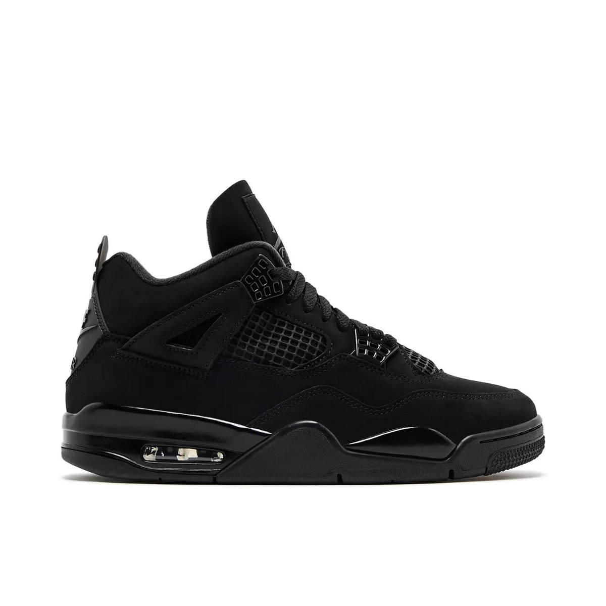 Women's Look 260801-202736 — Air Jordan 4 Retro Black Cat (2025) | FV5029-010 | Laced