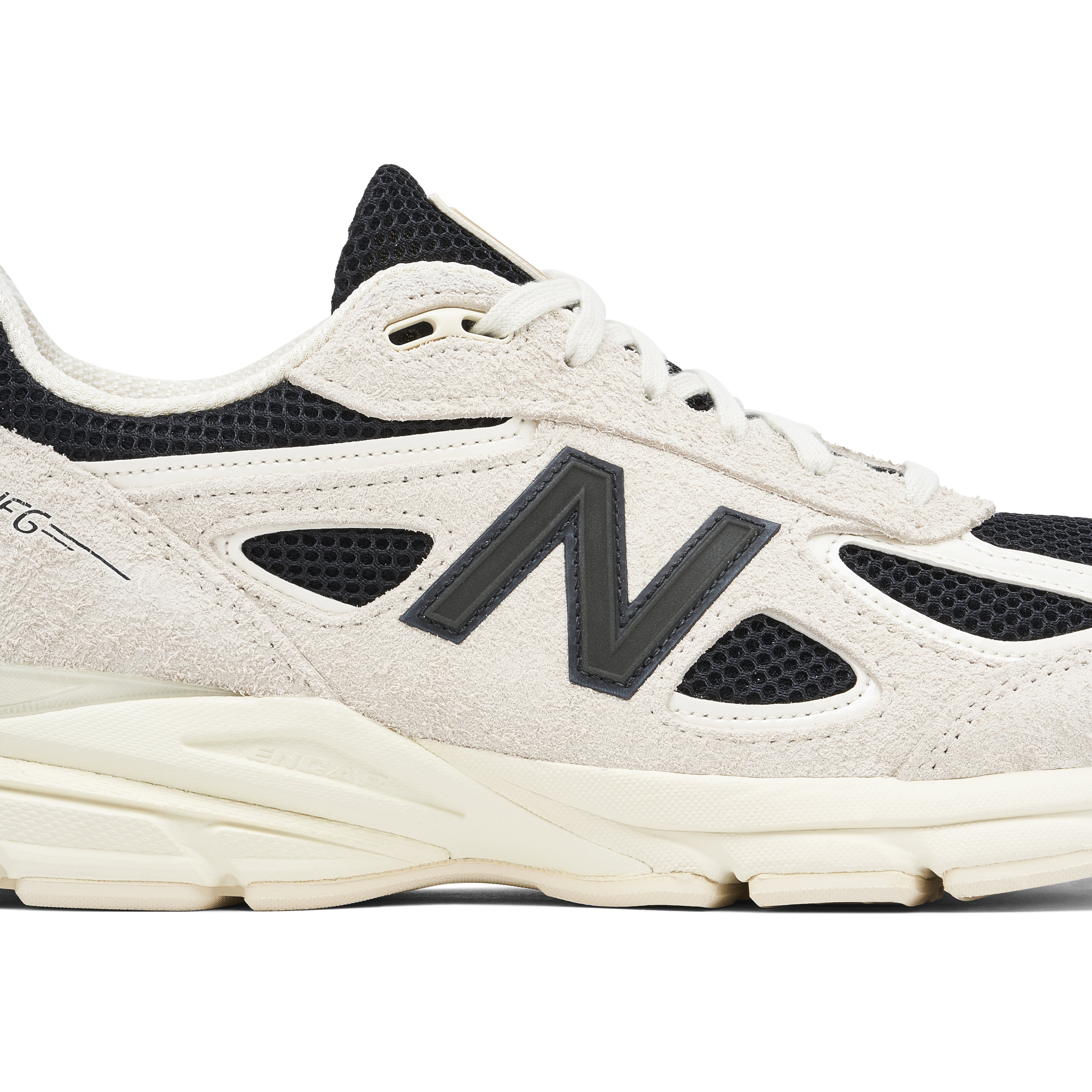 スニーカー Joe Freshgoods NewBalance 990V4 U990JR4 New Balance 990v4 x Joe Freshgoods White Black | U990JR4 | Laced