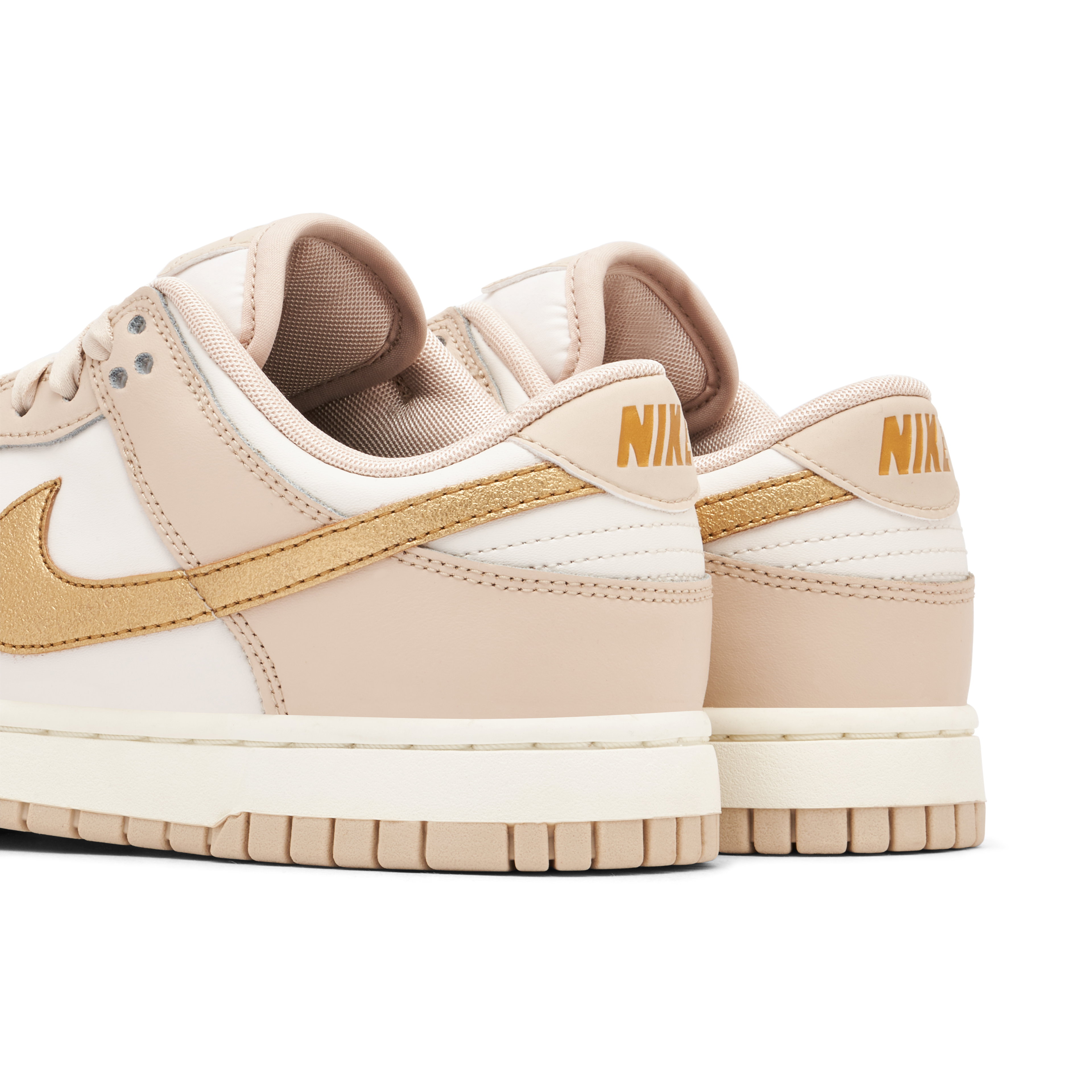 Nike Dunk Low Golden Swoosh Tan Womens