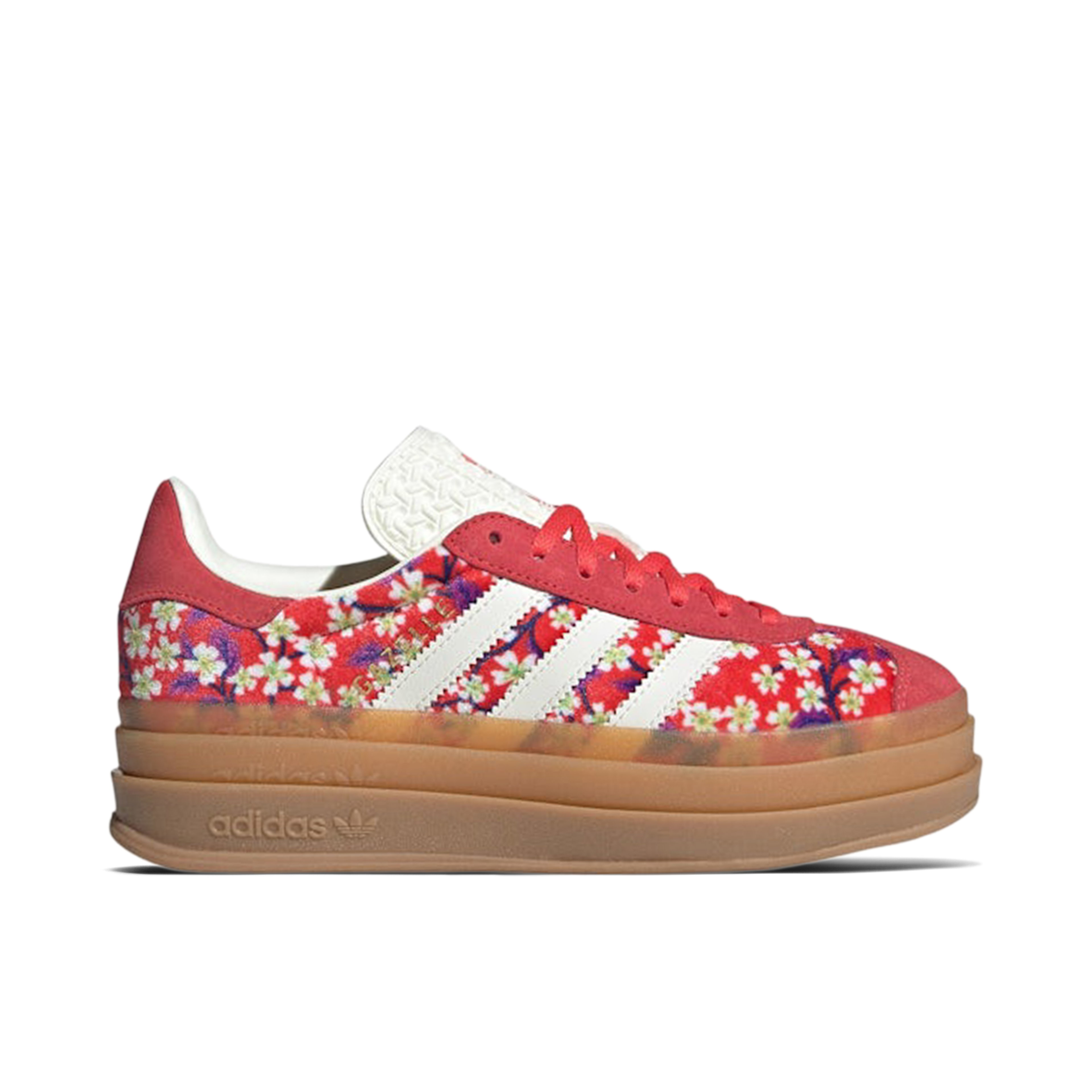 Adidas Gazelle Bold Liberty London Floral Semi Lucid Red GS