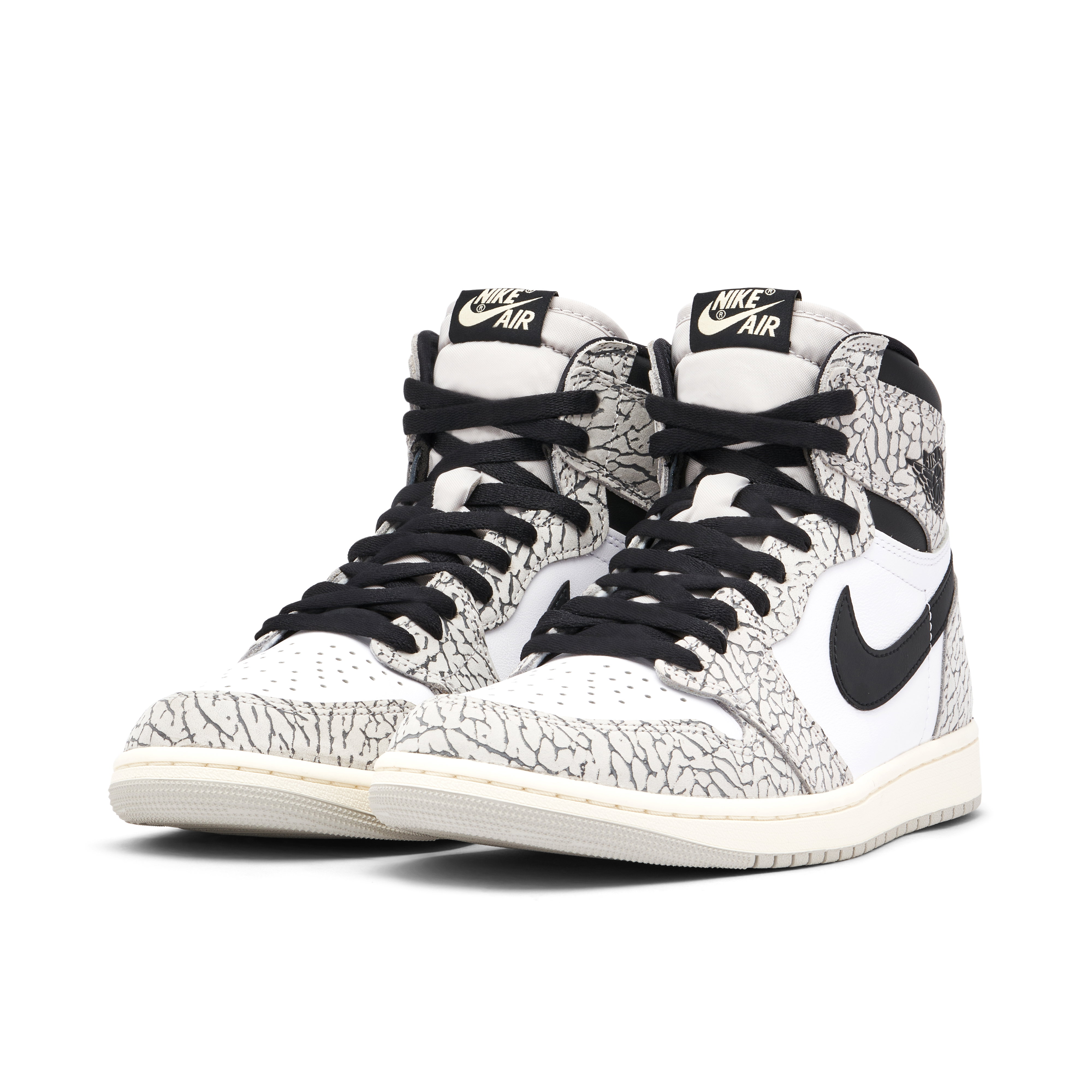 Air Jordan 1 High OG White Cement | DZ5485-052 | Laced
