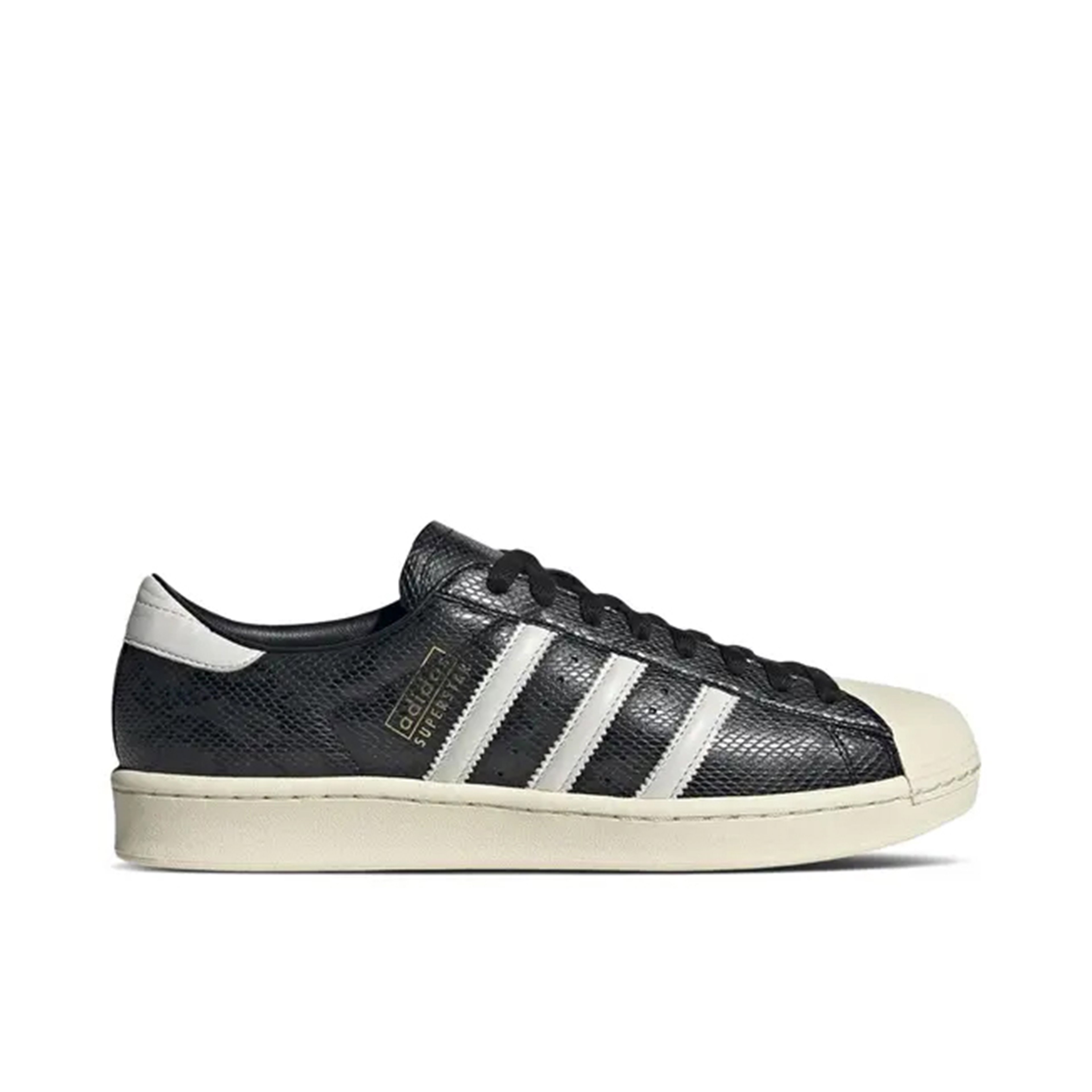 Adidas Superstar Vintage Black White Snakeskin Made in Germany