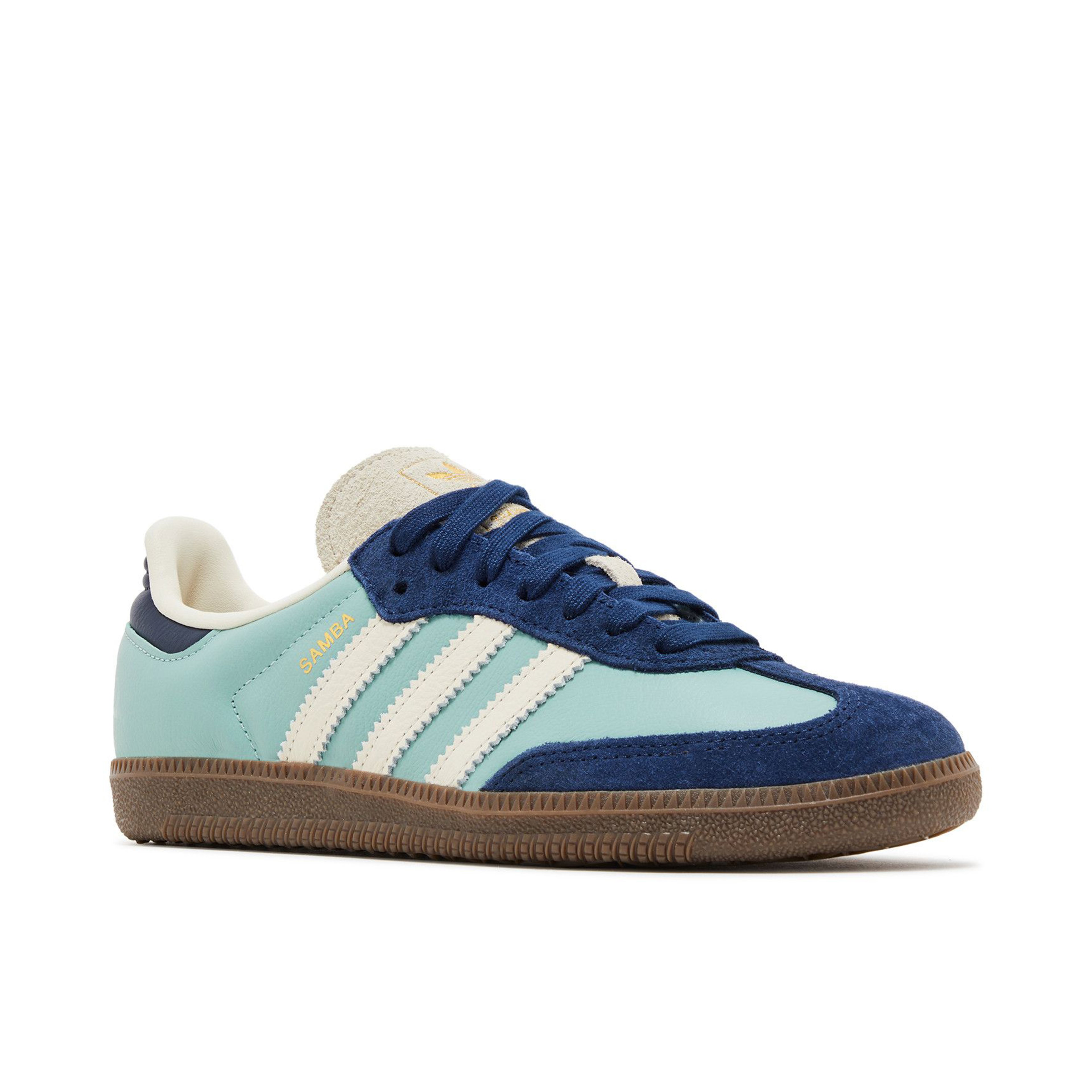 Adidas Samba OG Hazy Green Night Indigo Womens