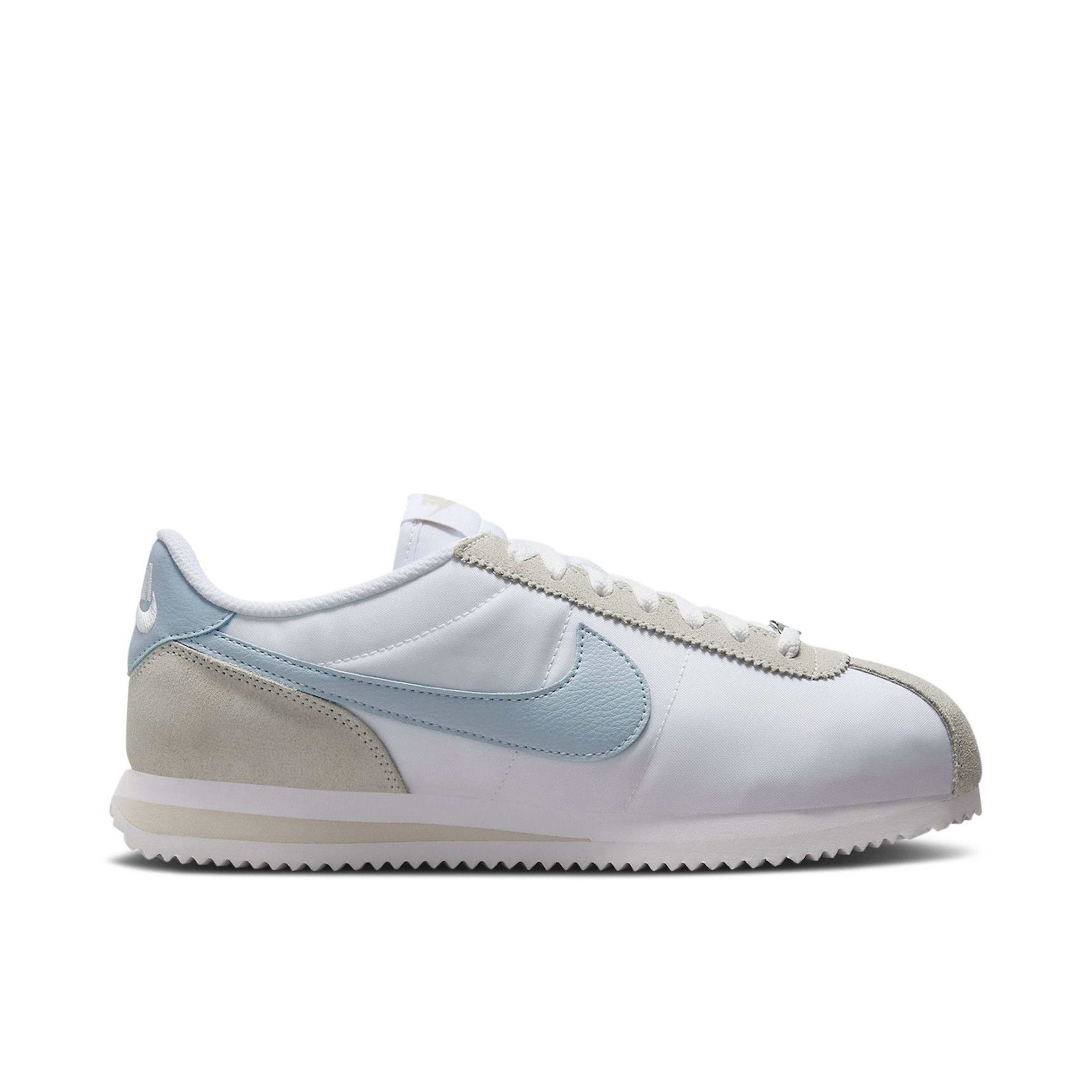 Nike Cortez Textile White Light Orewood Brown Summit White Light Armory Blue Womens
