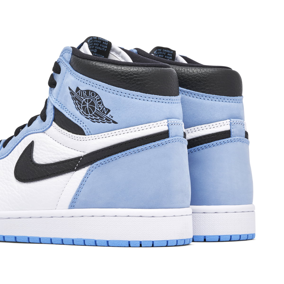 Air Jordan 1 Retro High White University Blue Black | 555088-134 