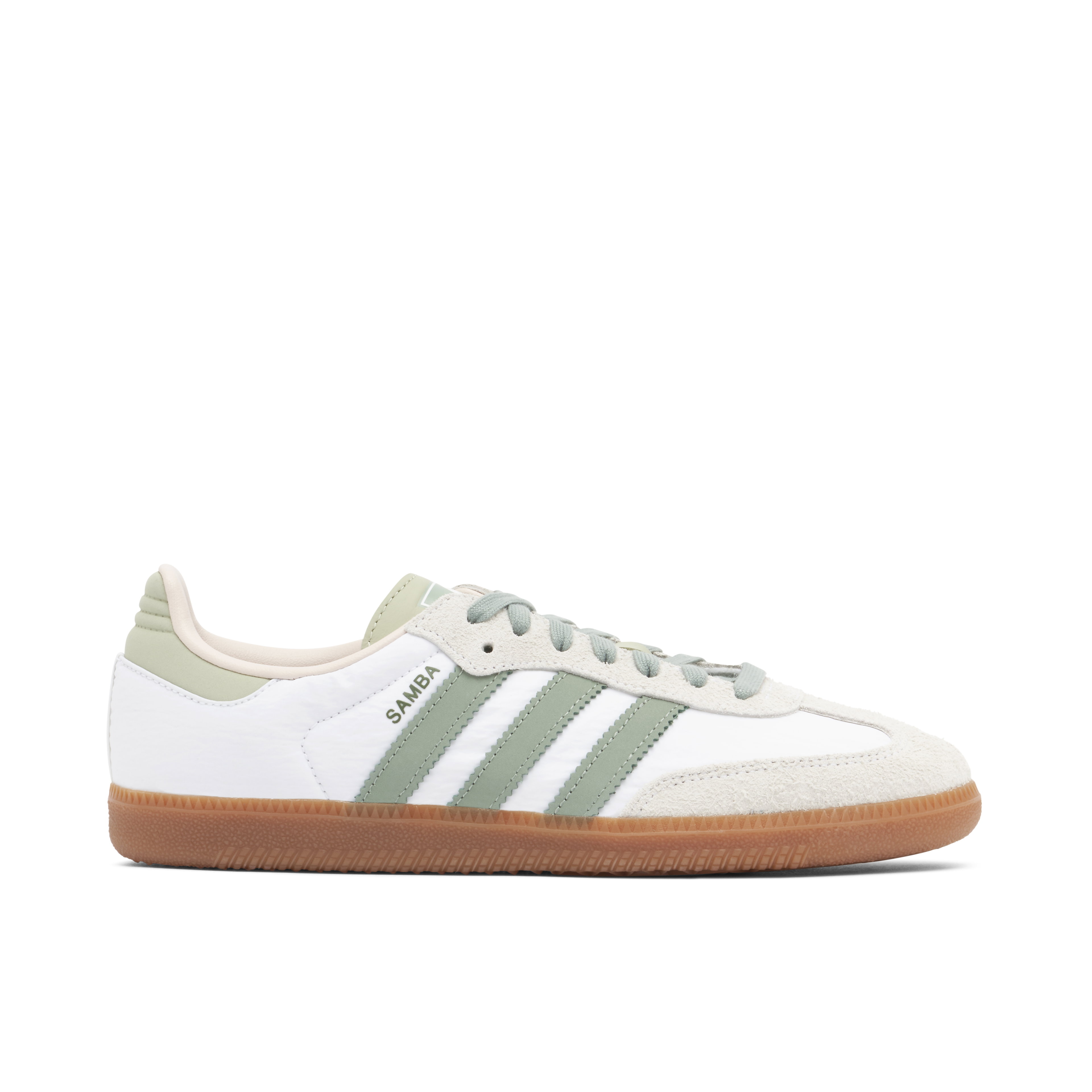 Adidas Samba OG Cloud White Silver Green Putty Mauve