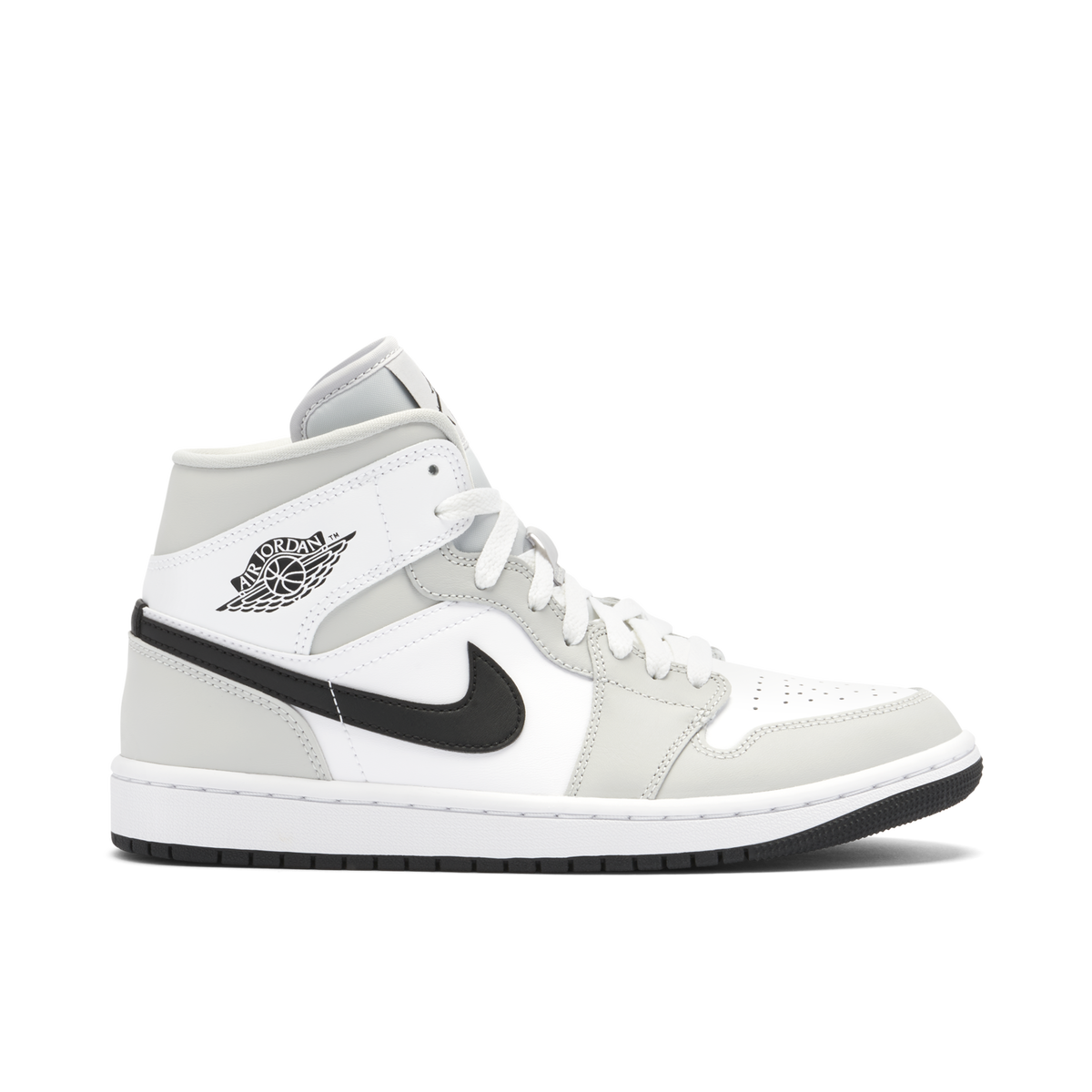 Air Jordan 1 Mid Light Smoke Grey Womens | BQ6472-015 | Laced