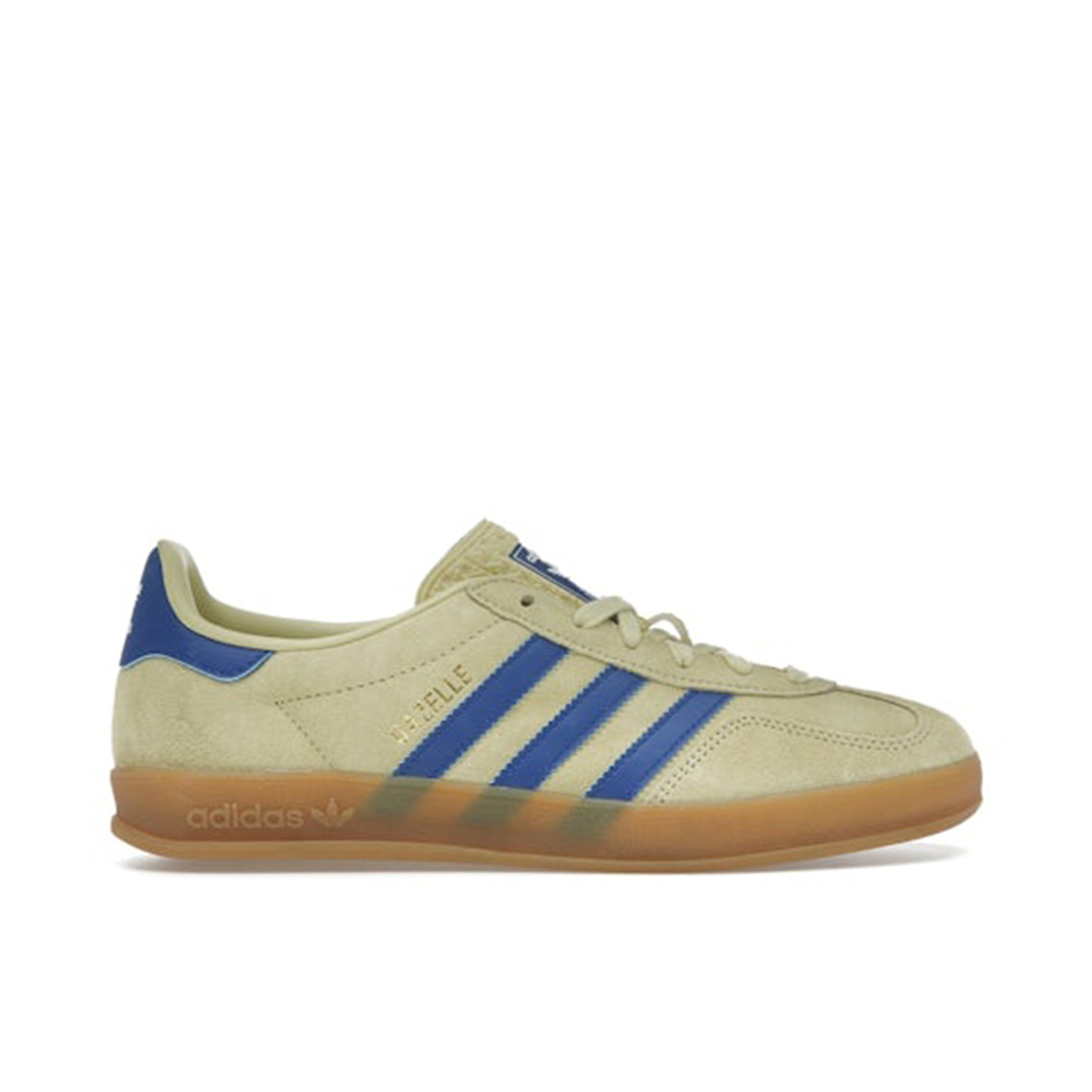 Adidas Gazelle Indoor Powder Yellow Royal Blue