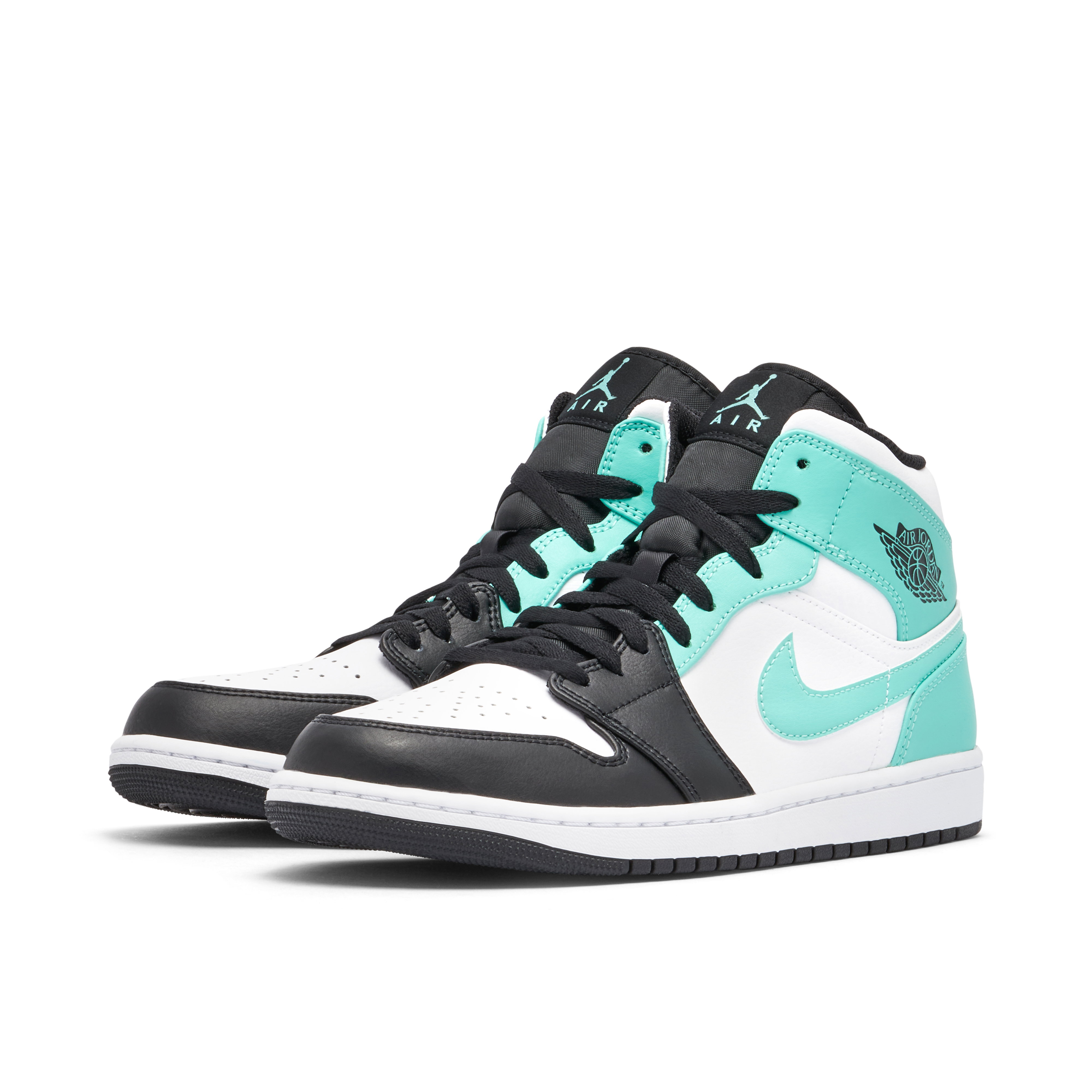 Air Jordan 1 Mid Island Green | 554724-132 | Laced