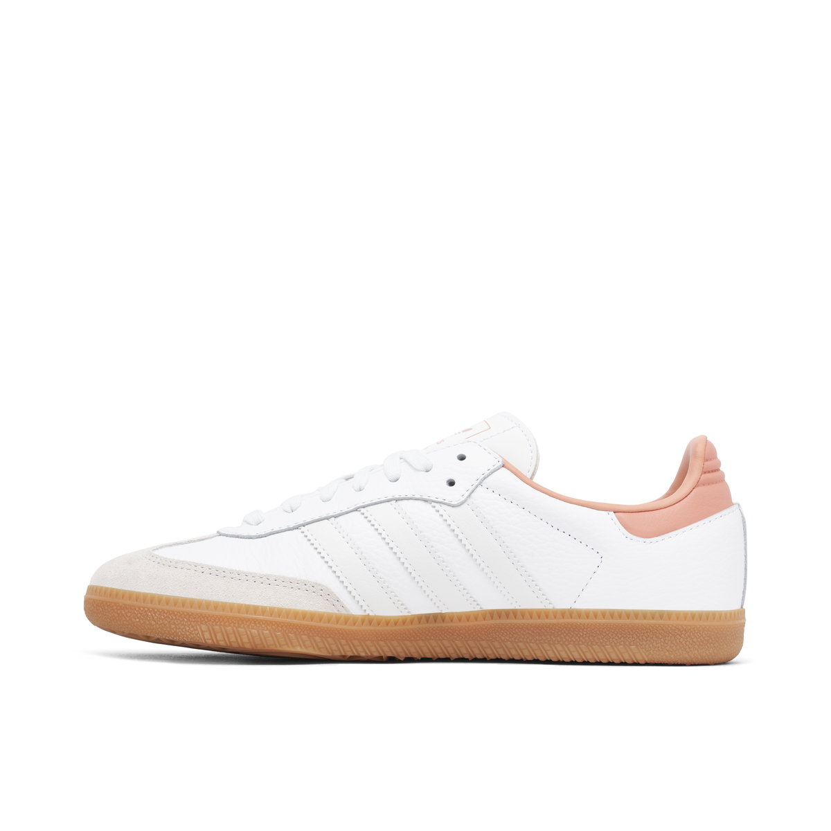 adidas gazelle silver green womens Samba OG Infant Toddler Lifestyle Shoes (White/Coral Pink)