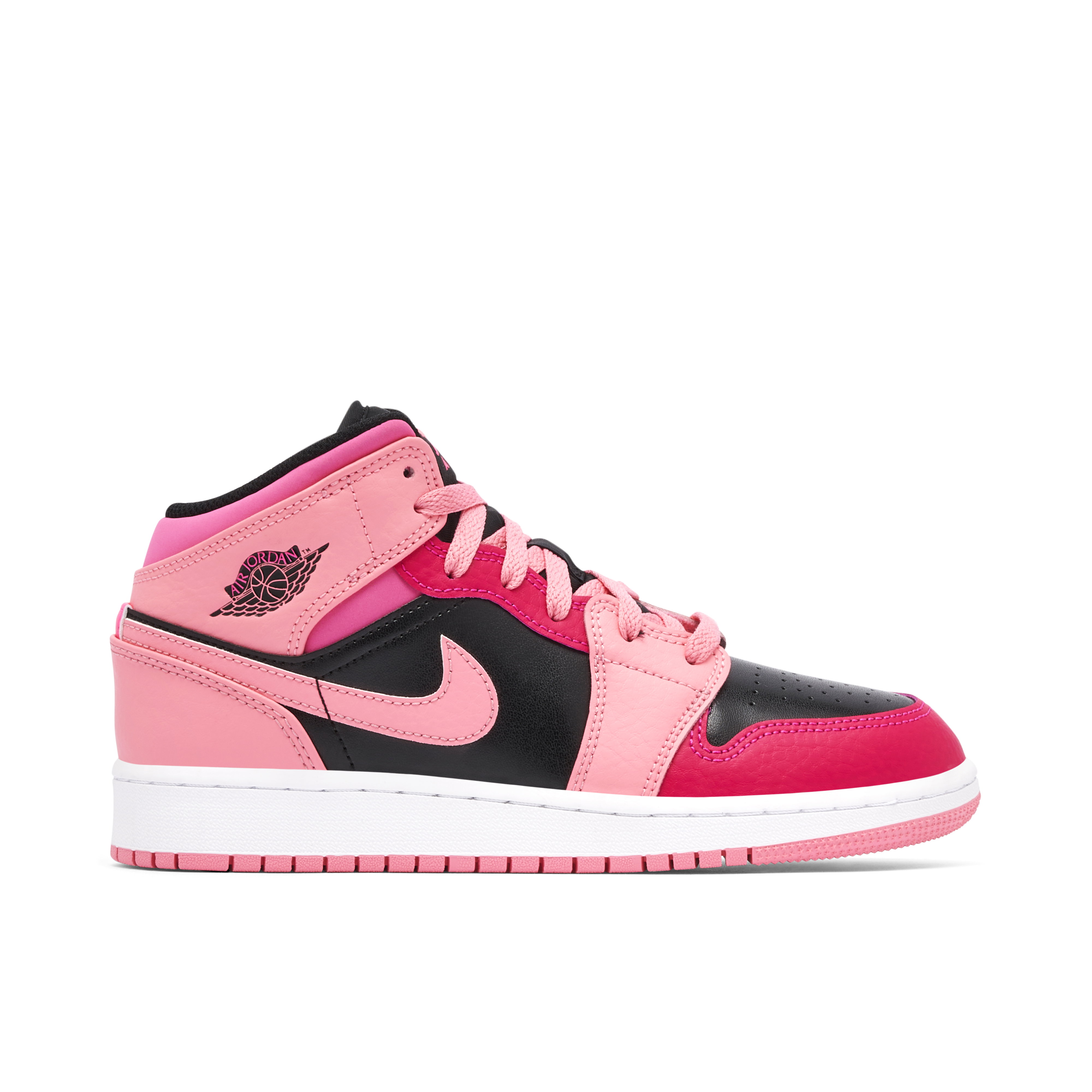 Air Jordan 1 Mid GS Coral Chalk | 554725-662 | Laced