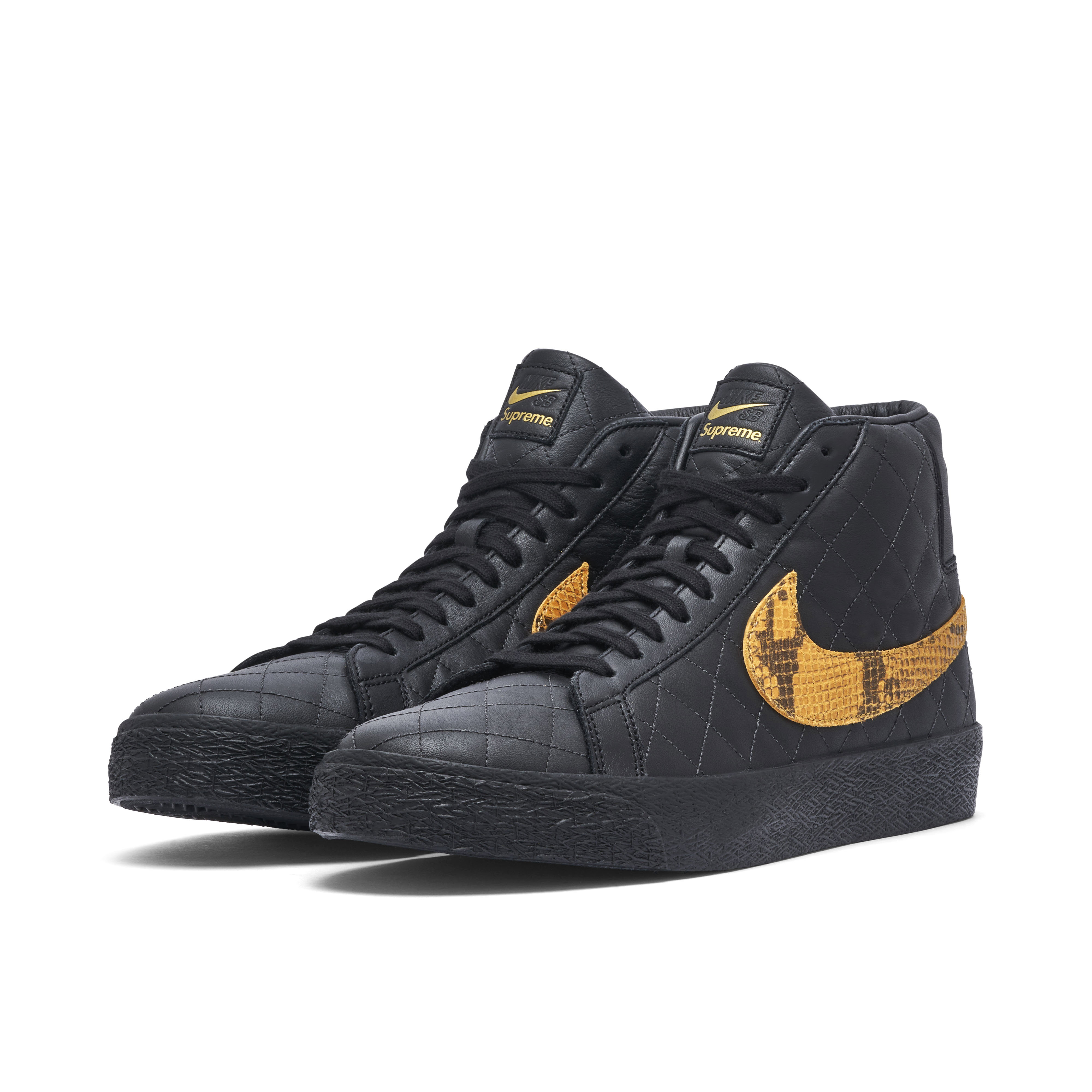 Nike SB Blazer Mid x Supreme Black | DV5078-001 | Laced