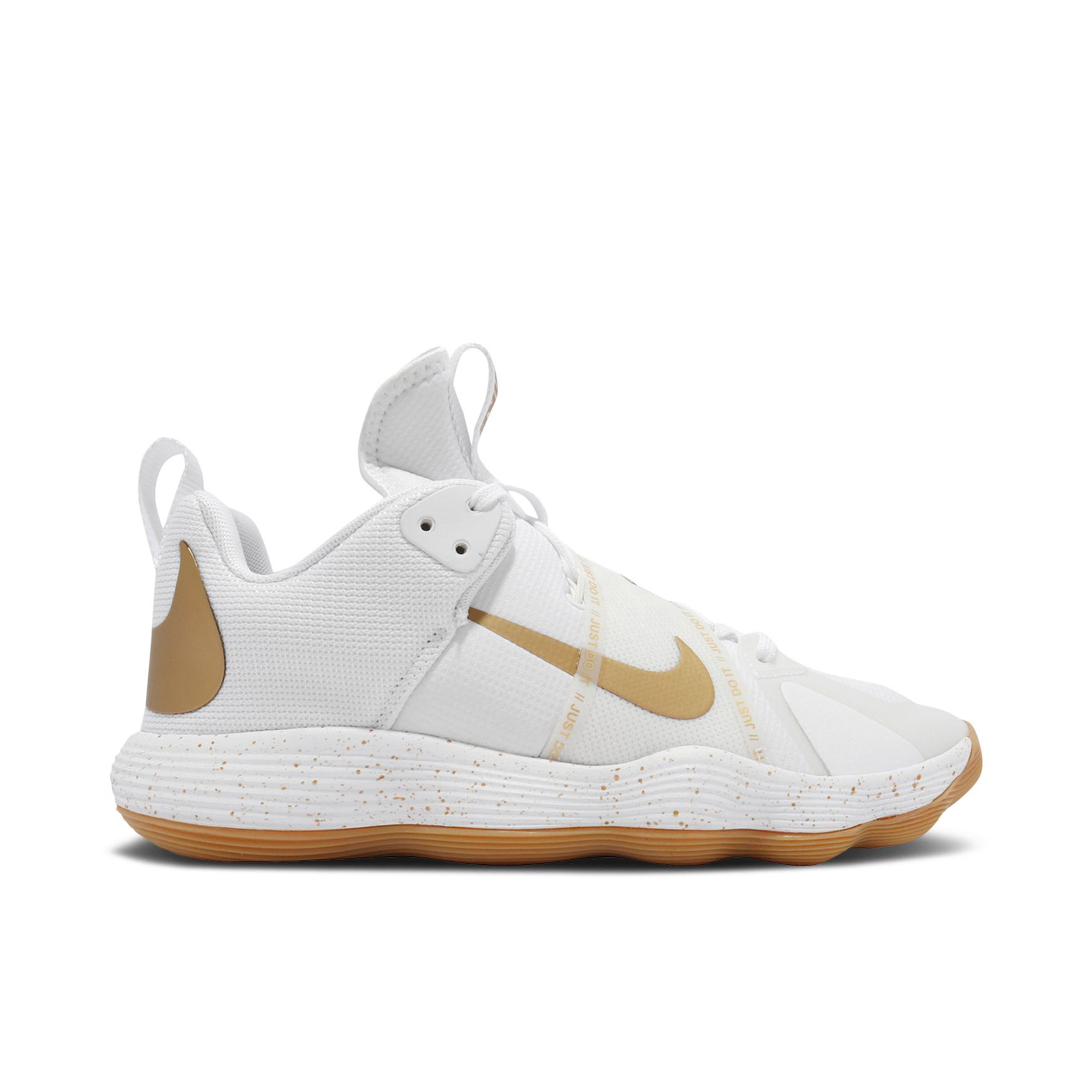 Nike React Hyperset SE White Metallic Gold