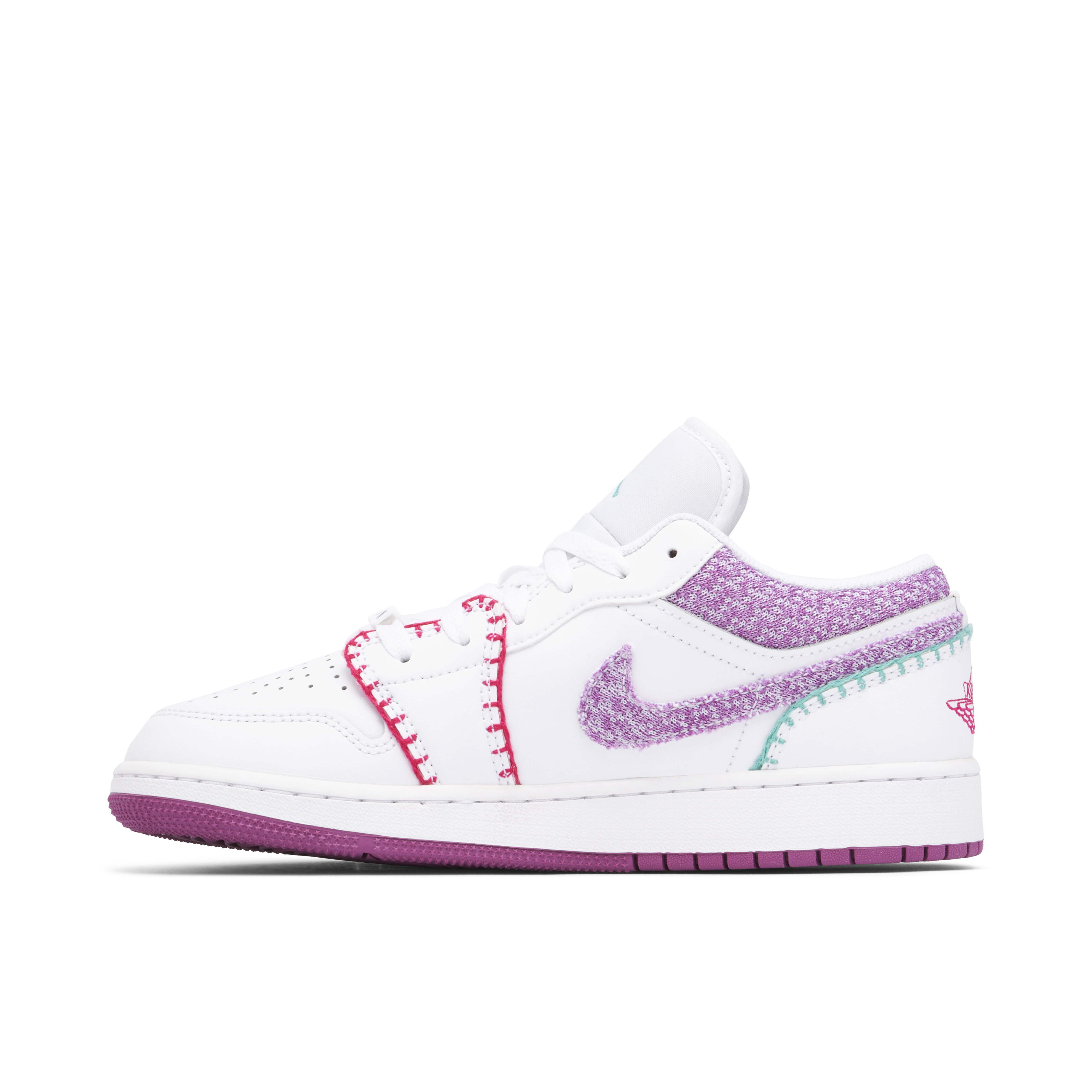 Air Jordan 1 Low SE Knit GS | DM9037-100 | Laced