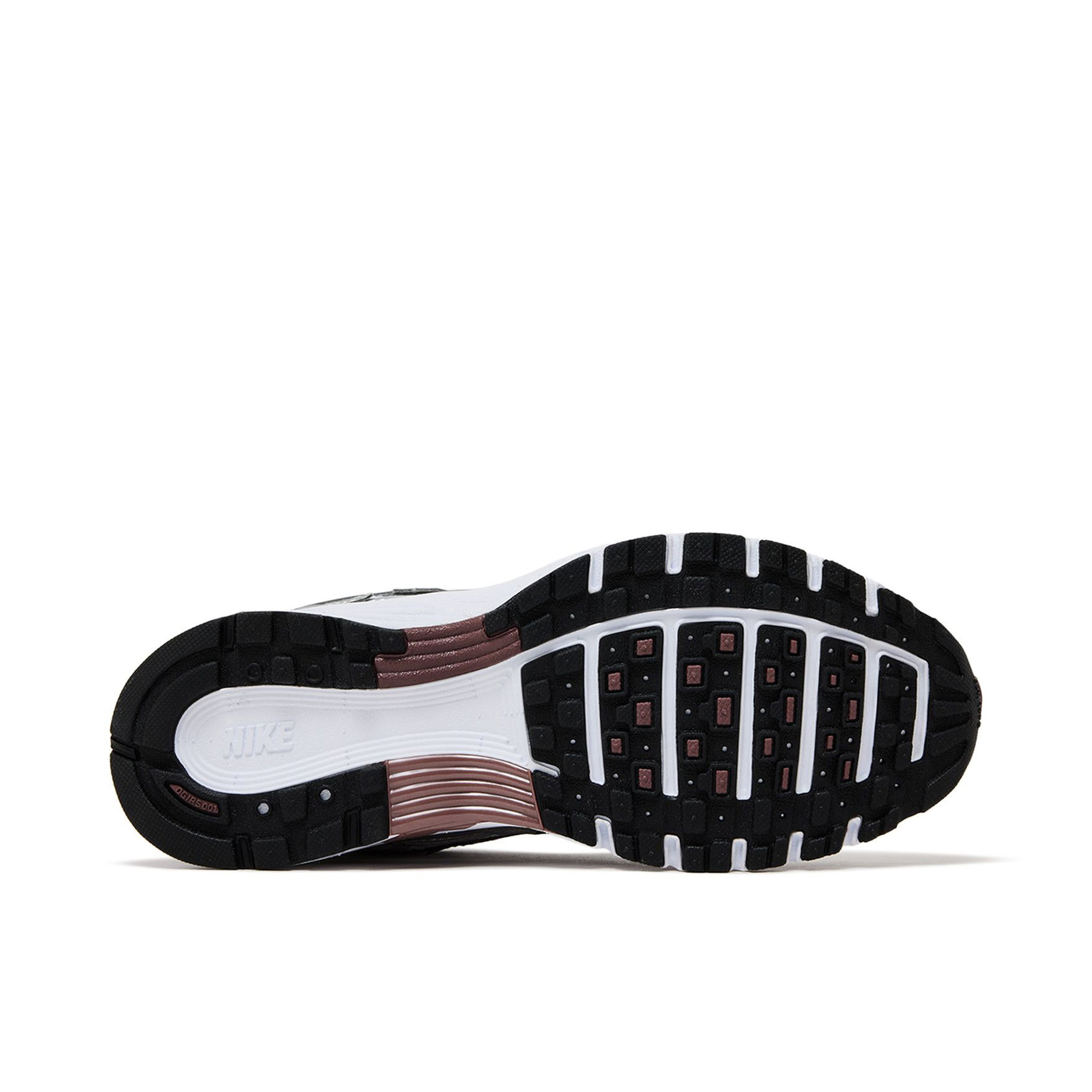 Nike P-6000 White Metallic Silver Tattoo Womens