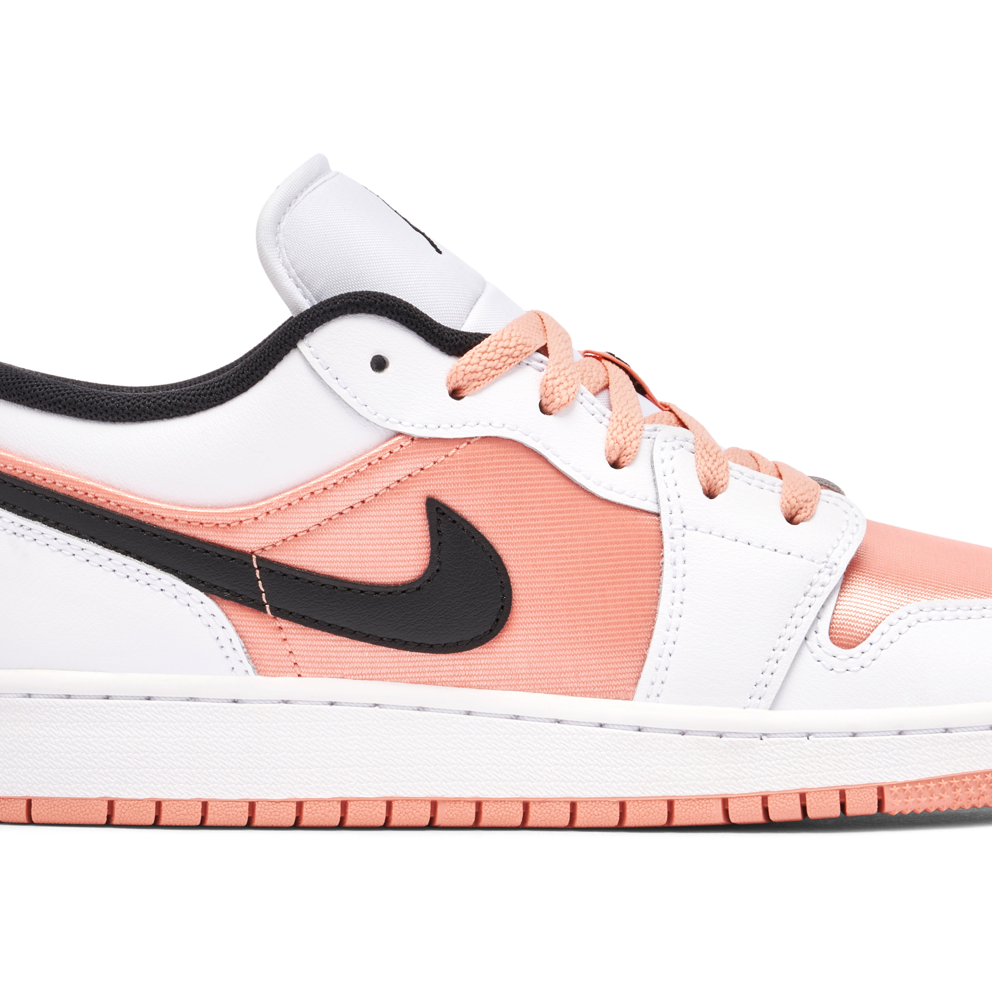 Air Jordan 1 Low White Light Madder Root GS