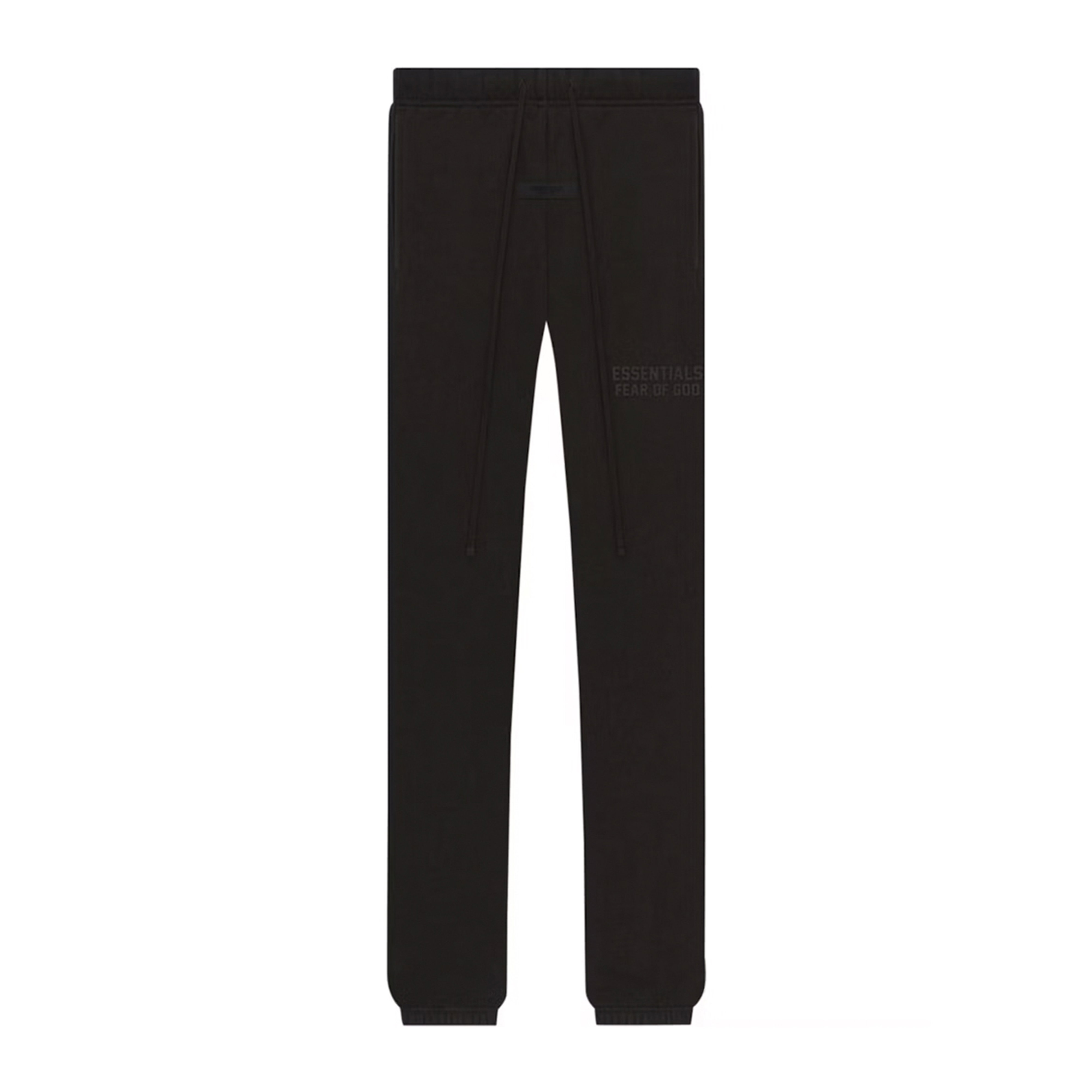 Fear of God Essentials Sweatshorts Off Black | FEAR-OF-GOD