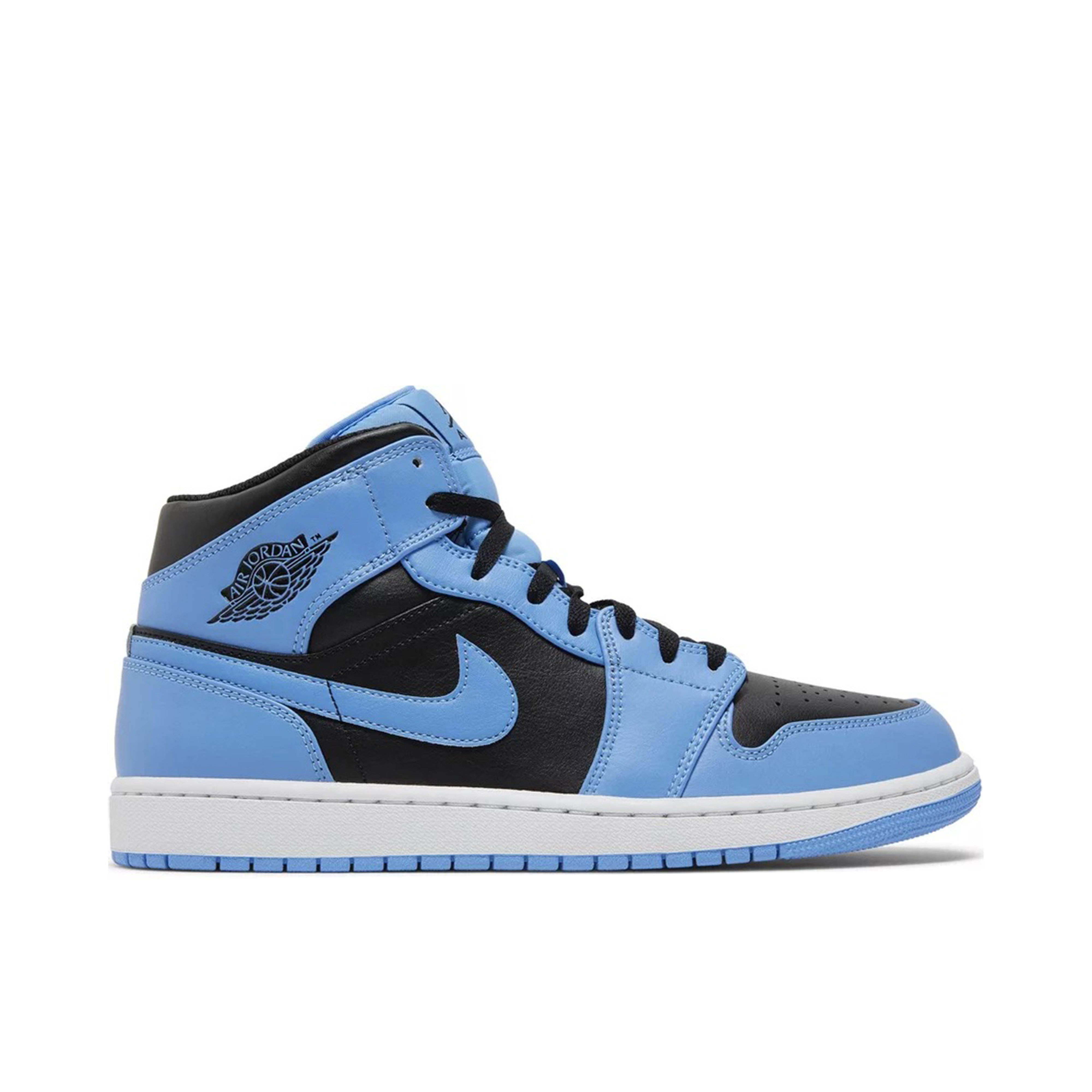 Air Jordan 1 Mid University Blue Black | DQ8426-401 | Laced