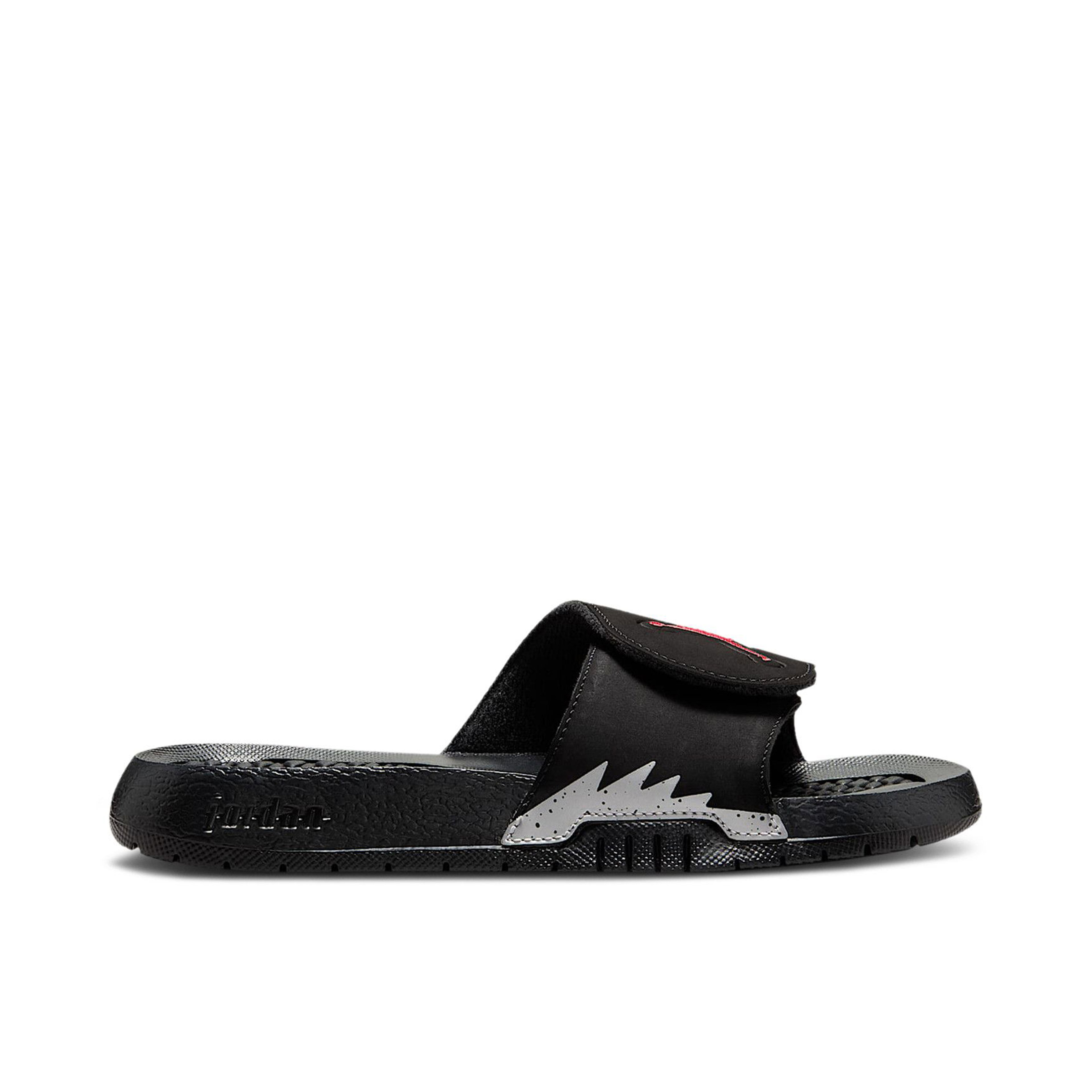Air Jordan Hydro 5 Retro Slide Black Metallic GS