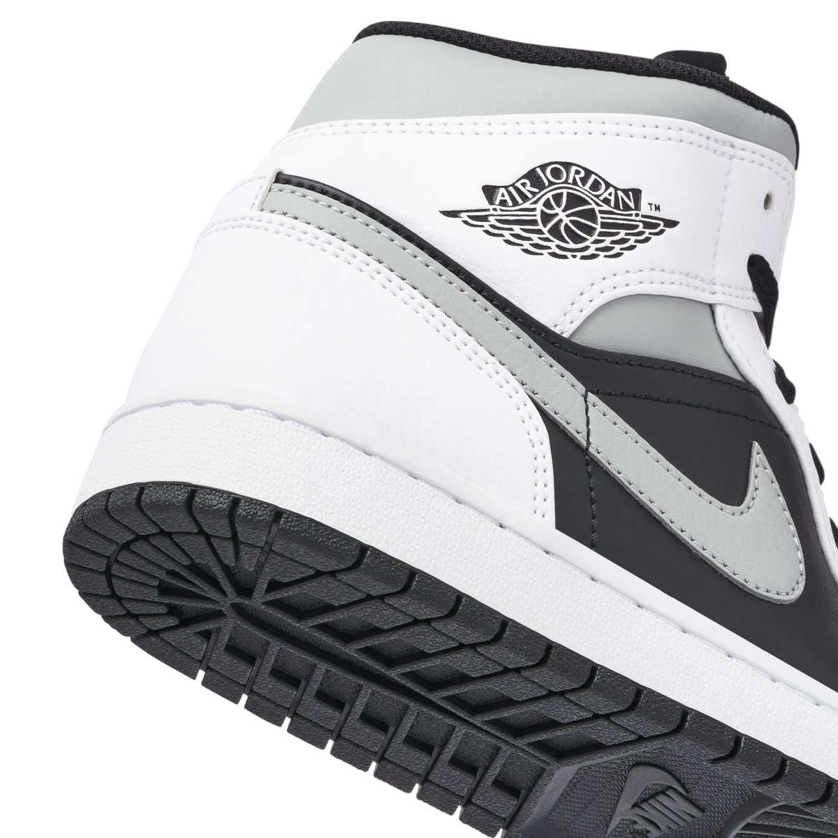 Air Jordan 1 Mid White Shadow | 554724-073 | Laced