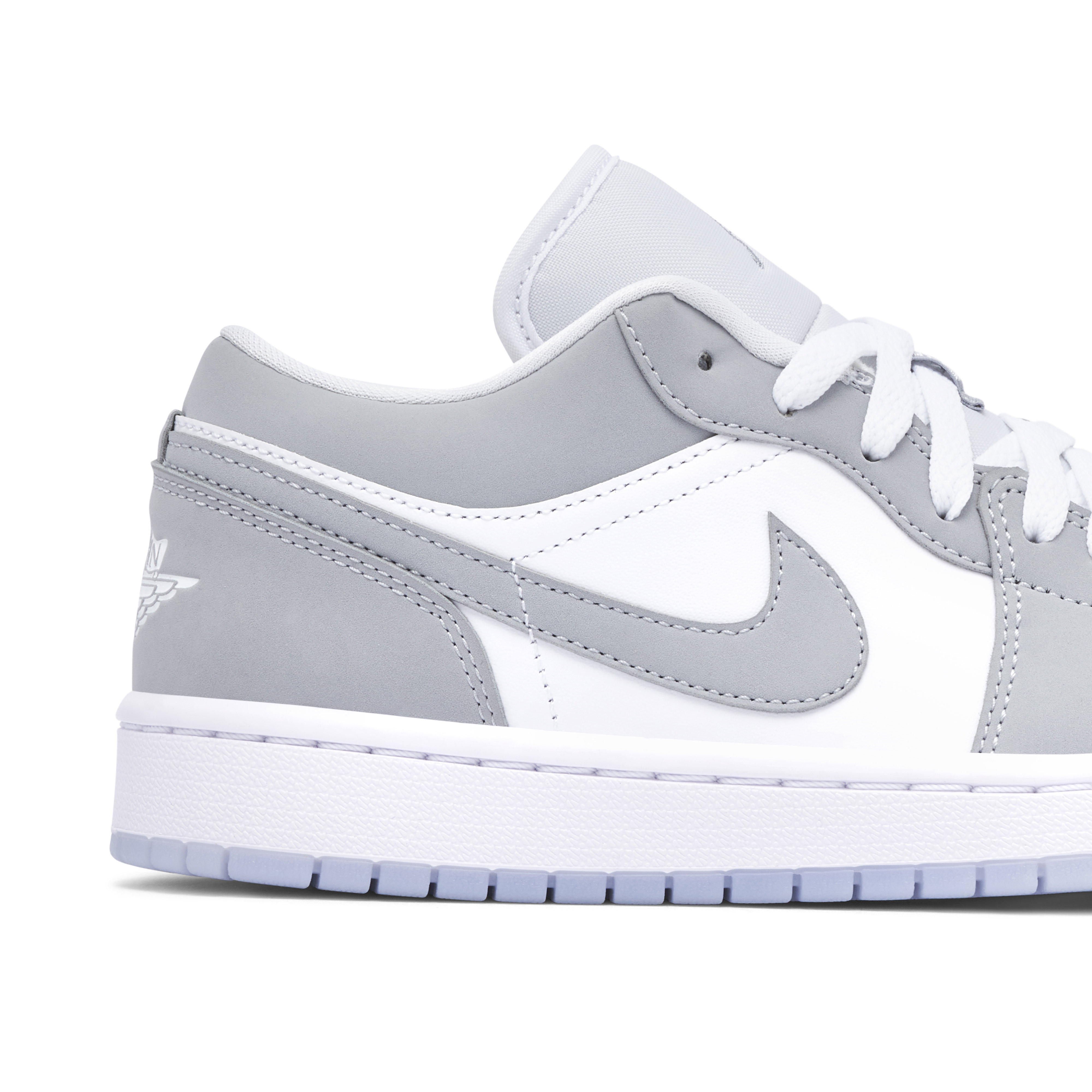 Air Jordan 1 Low White Wolf Grey Womens | DC0774-105 | Laced
