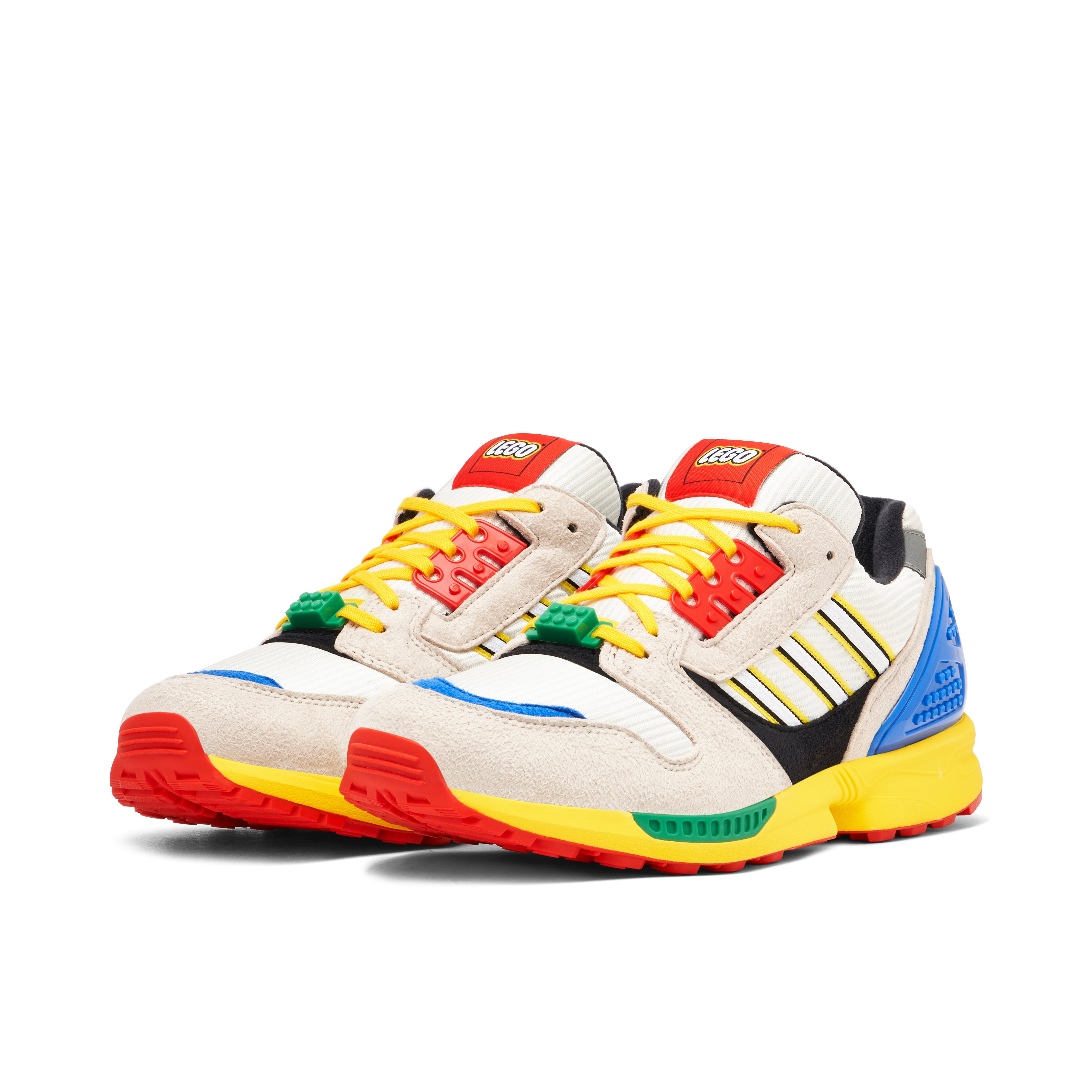 LEGO x adidas ZX 8000 Yellow Blue | FZ3482 | Laced