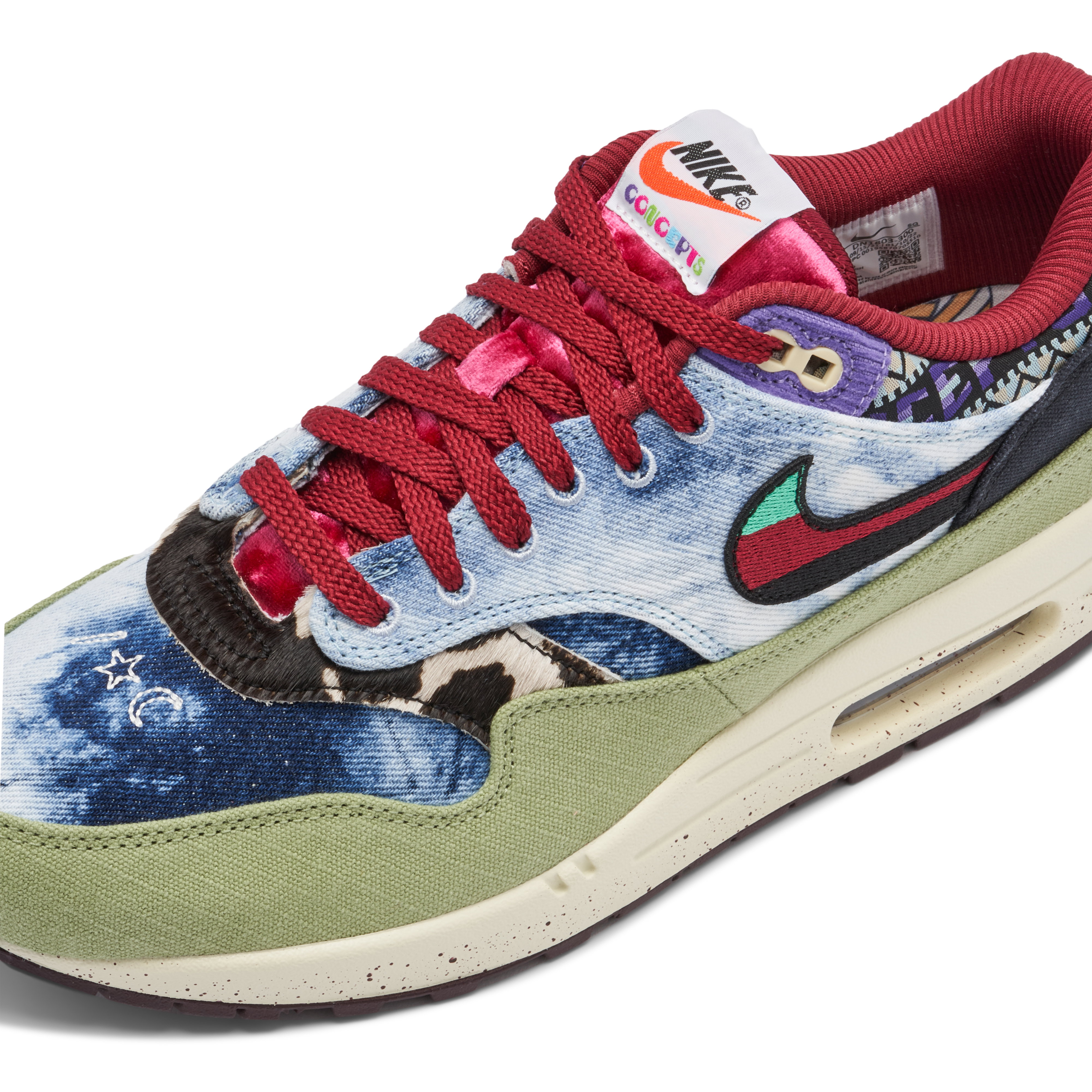 Concepts x Nike Air Max 1 Olive Canvas | DN1803-300 | Laced