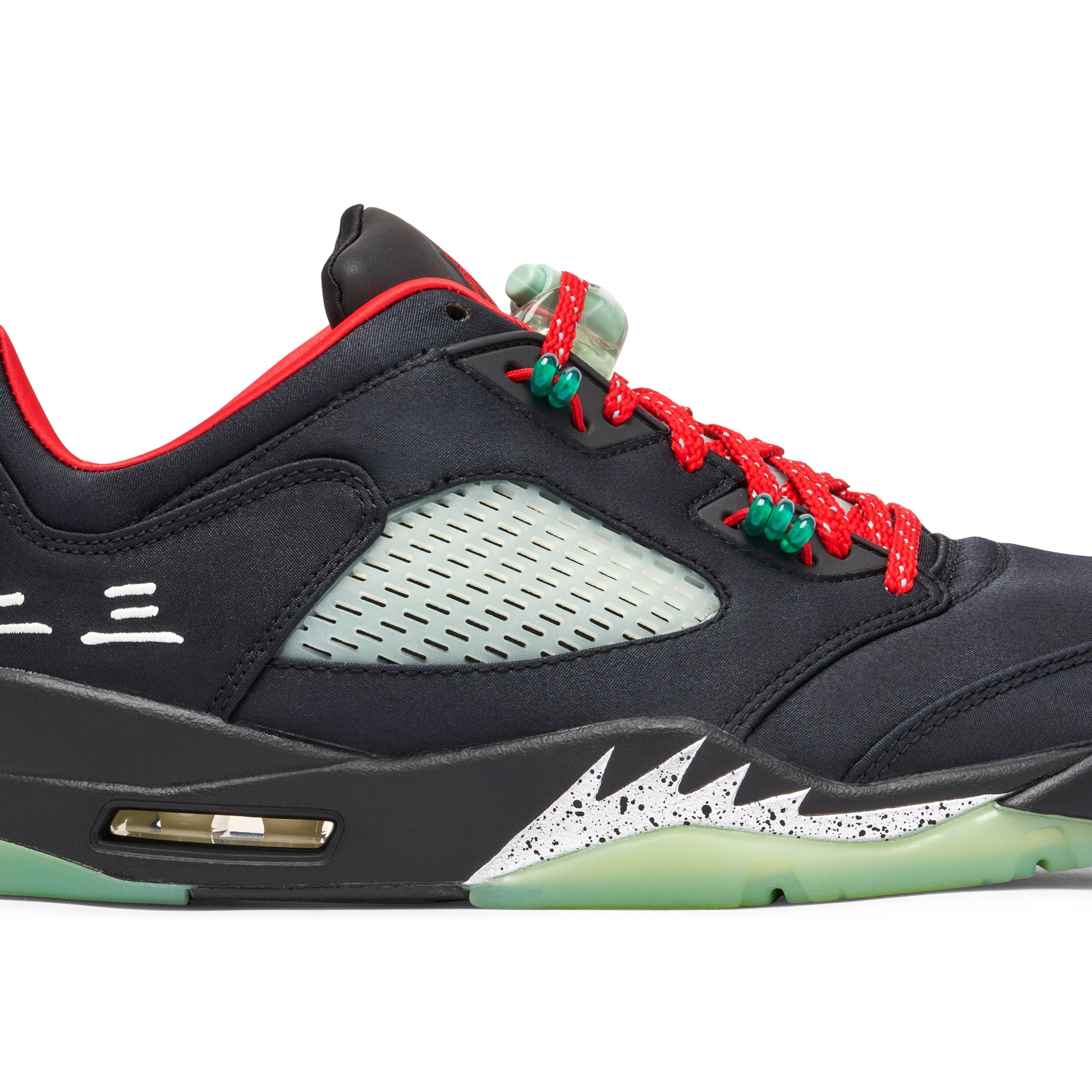 CLOT x Air Jordan 5 Low Black | DM4640-036 | Laced