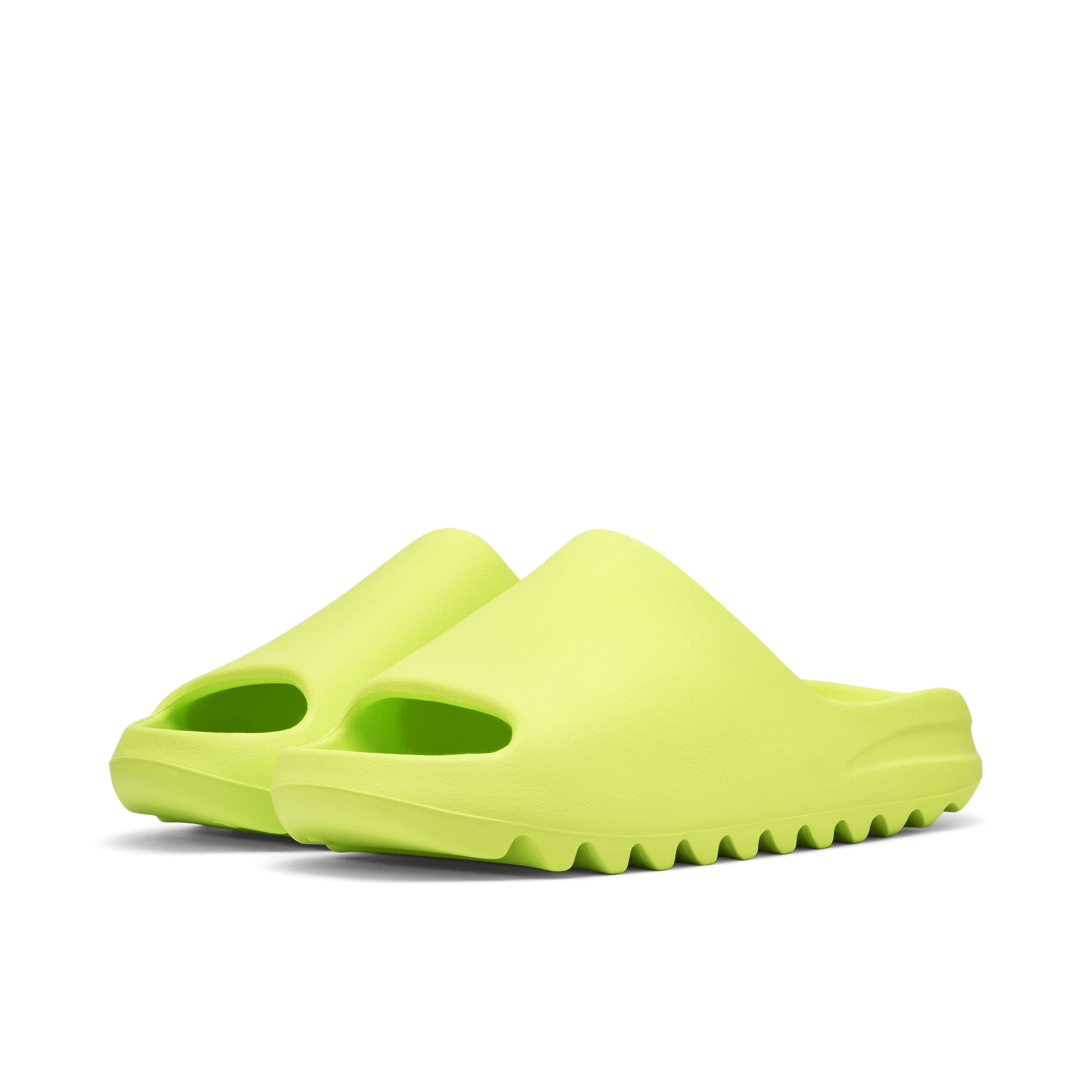 靴  yeezy slide glow green Yeezy Slide Glow Green 2022 | HQ6447 | Laced