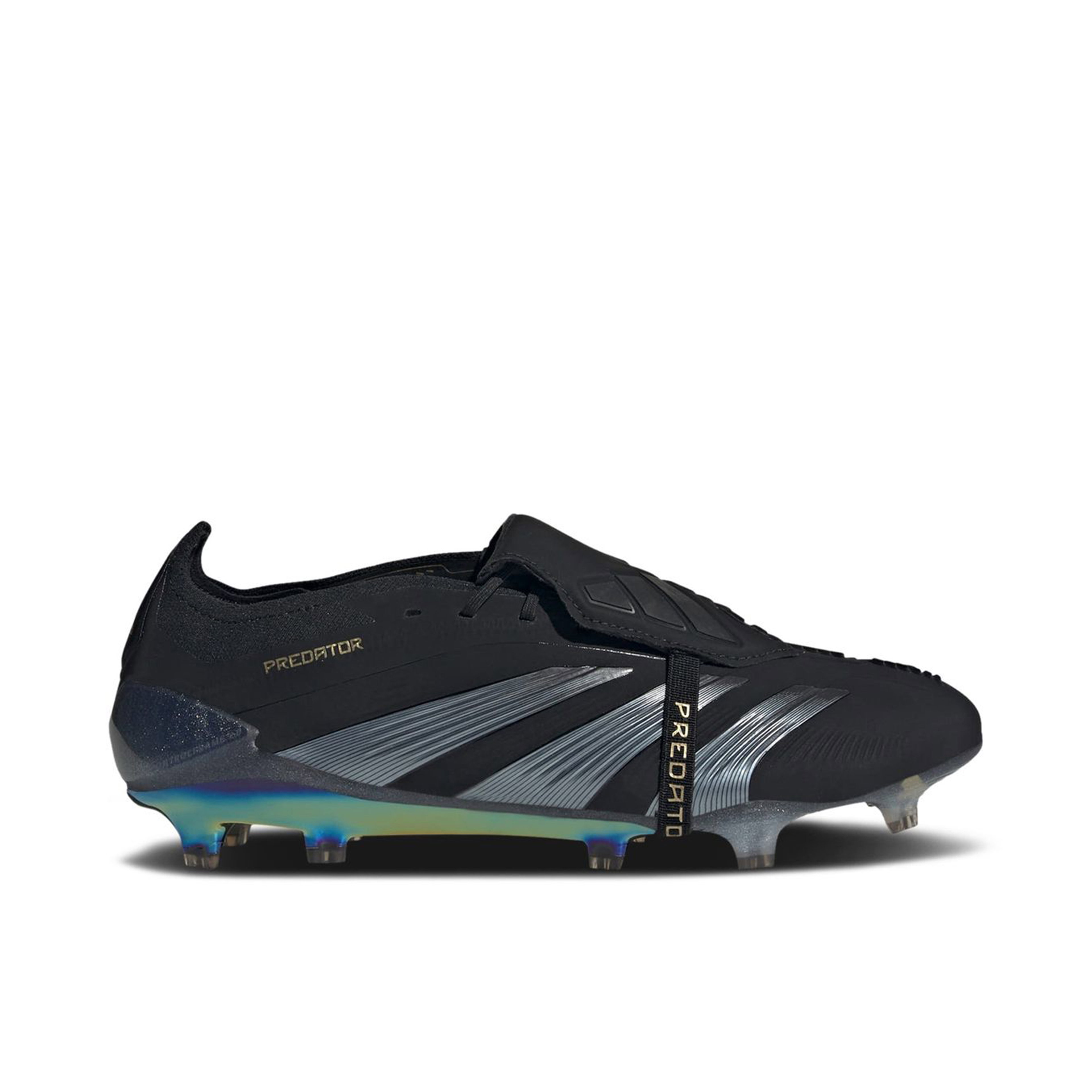 Adidas Predator Elite Foldover Tongue FG Core Black Carbon Gold Metallic