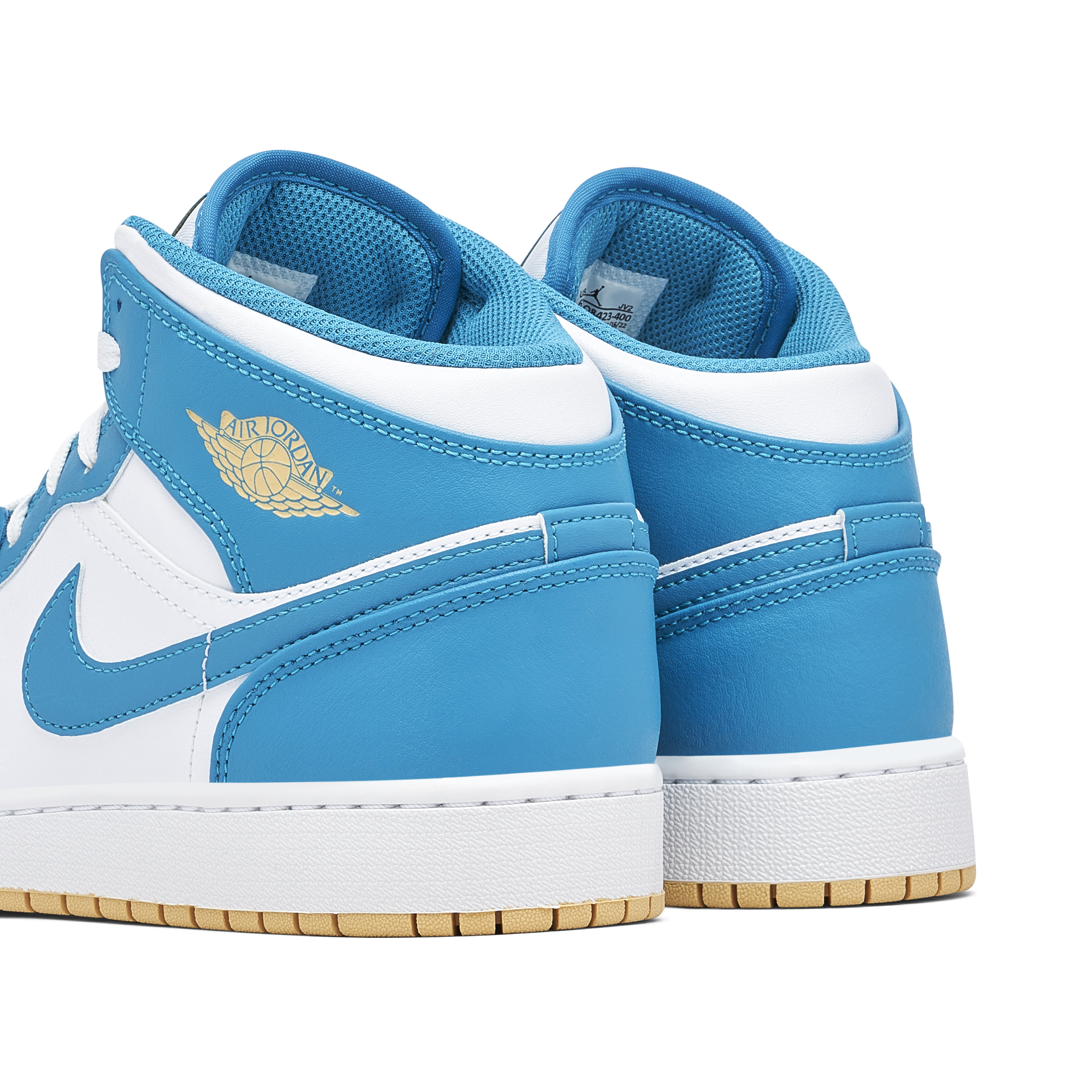 Air Jordan 1 Mid White Teal GS | DQ8423-400 | Laced