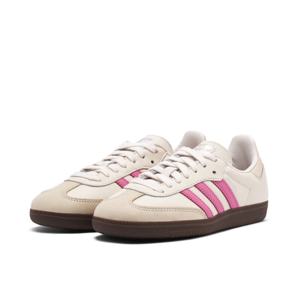 adidas gazelle silver green womens KIDS ADIDAS SAMBA OG C (WONDER WHITE/PINK)