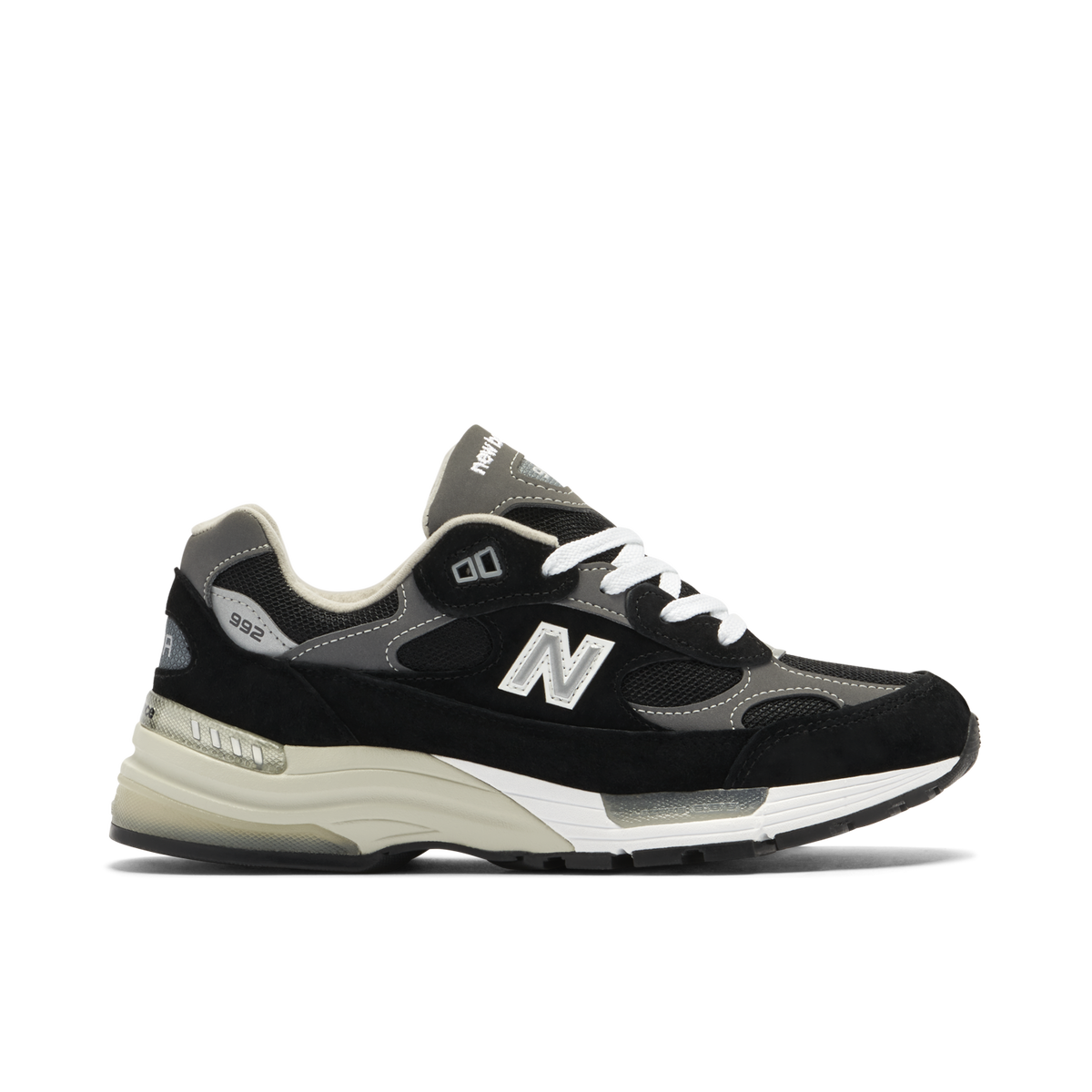 New Balance 992 Black Grey White | M992EB | Laced
