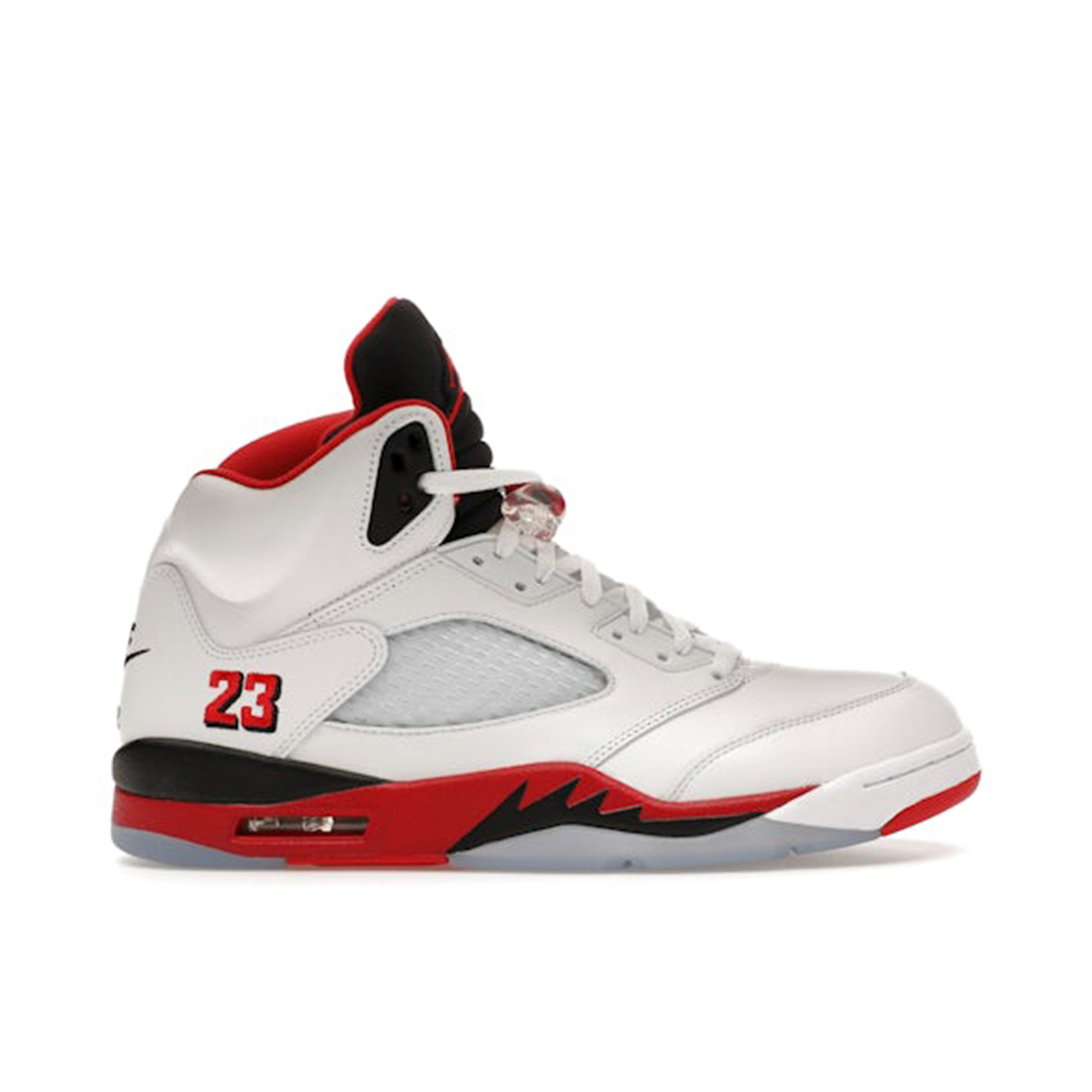 Air Jordan 5 Retro Fire Red Black Tongue (2025)