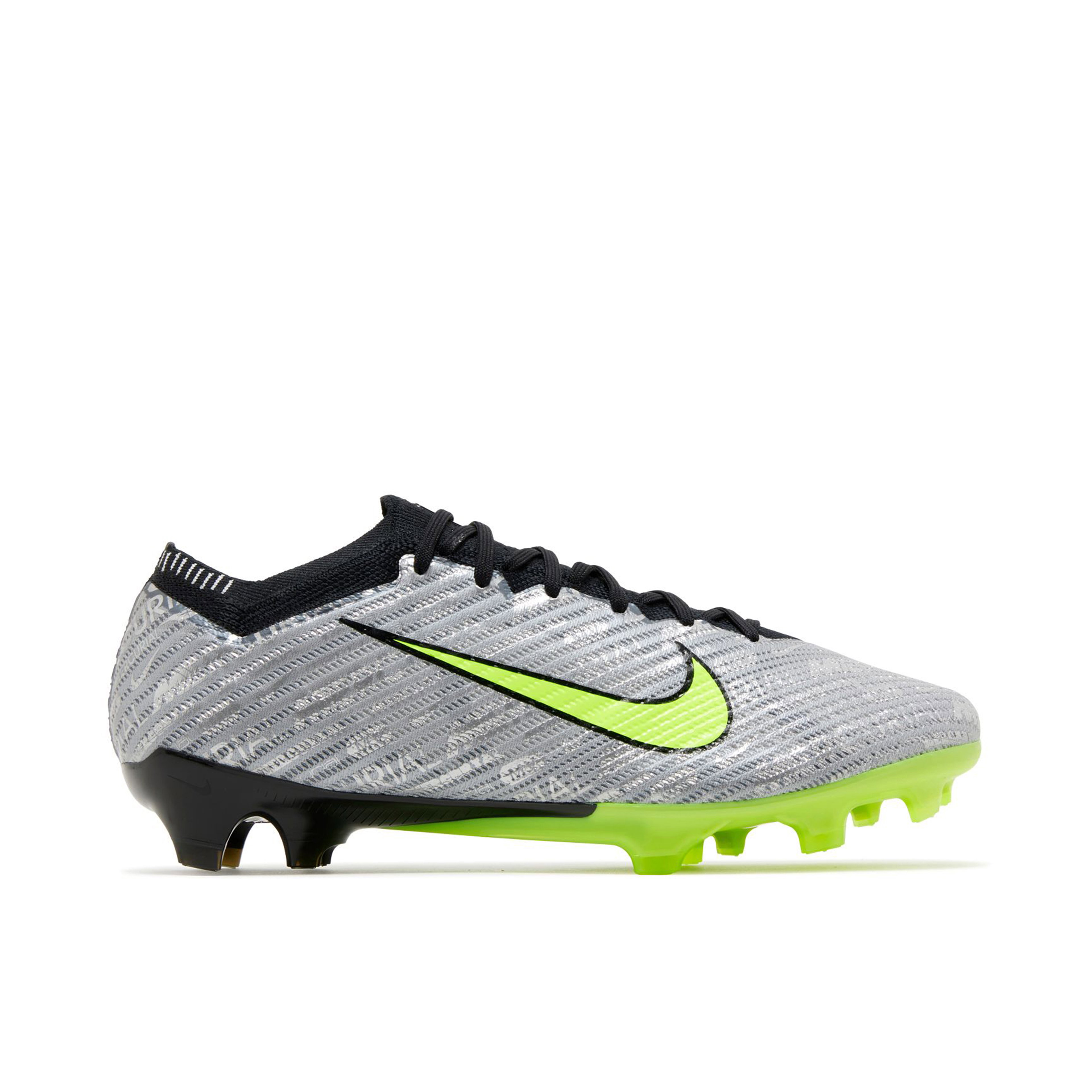 Nike Zoom Vapor 15 Elite XXV FG 25th Anniversary Pack Metallic Silver Volt