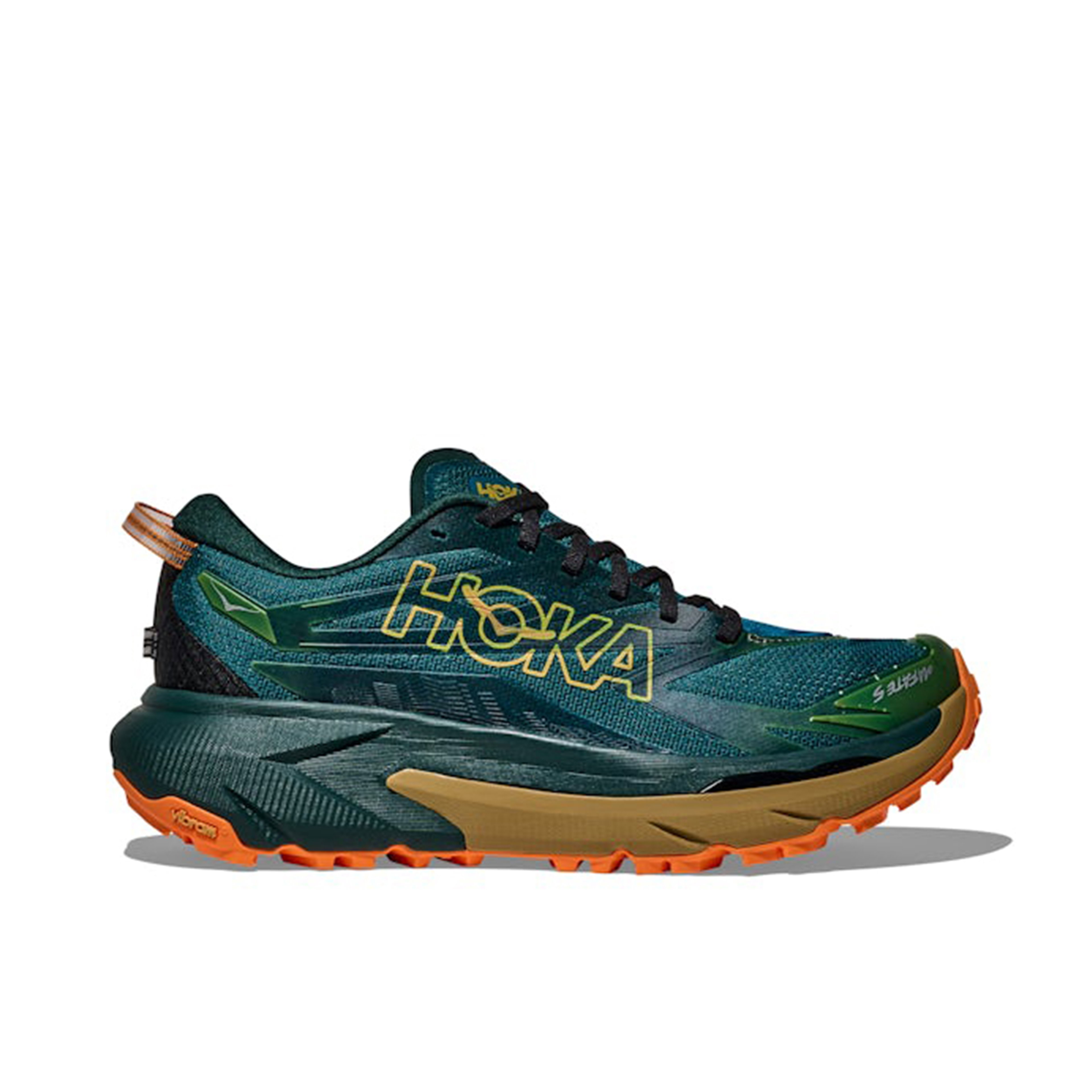Hoka One One Mafate 5 Tidal Wave Mustard Seed