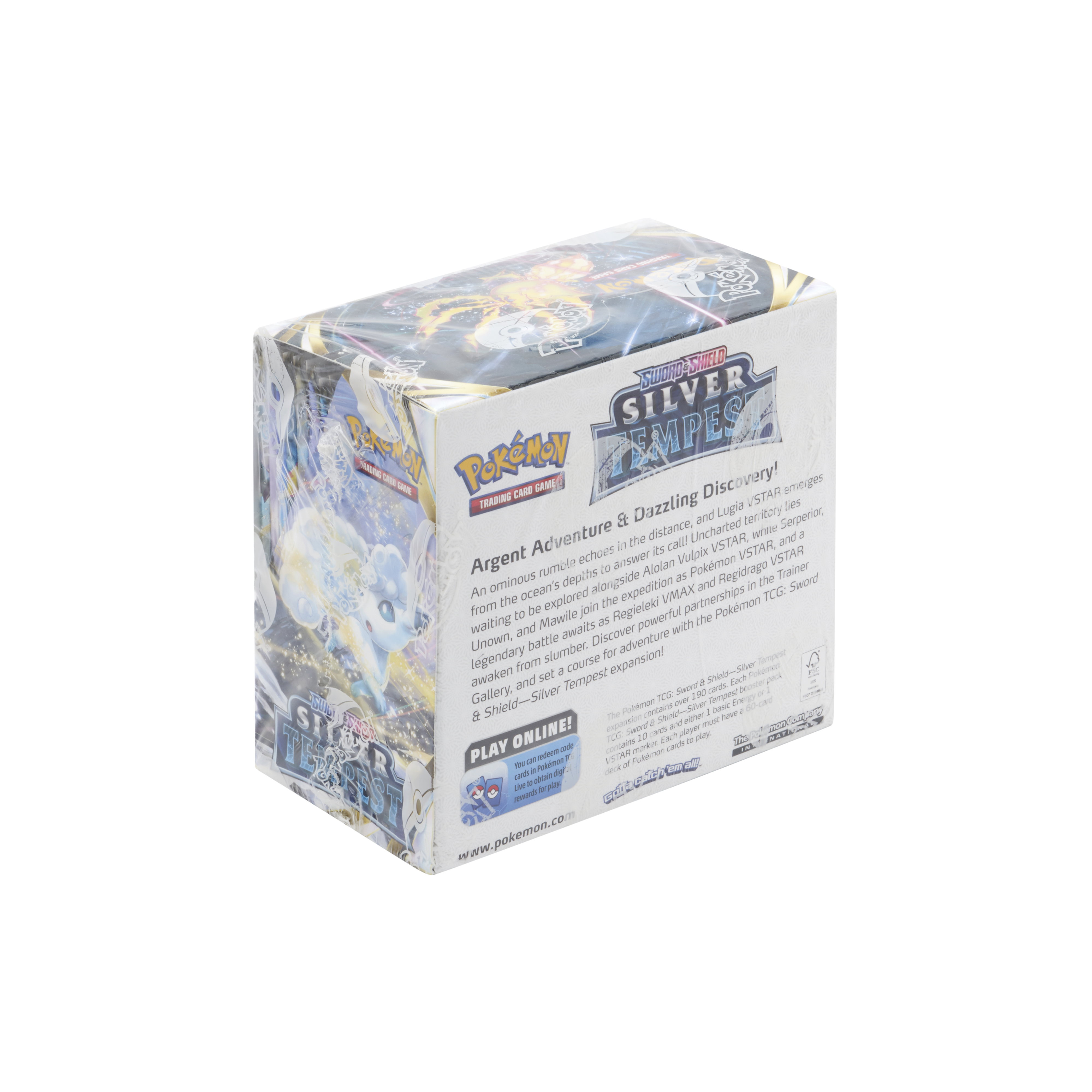 Pokémon TCG Sword & Shield Silver Tempest Booster Box | 699-86091