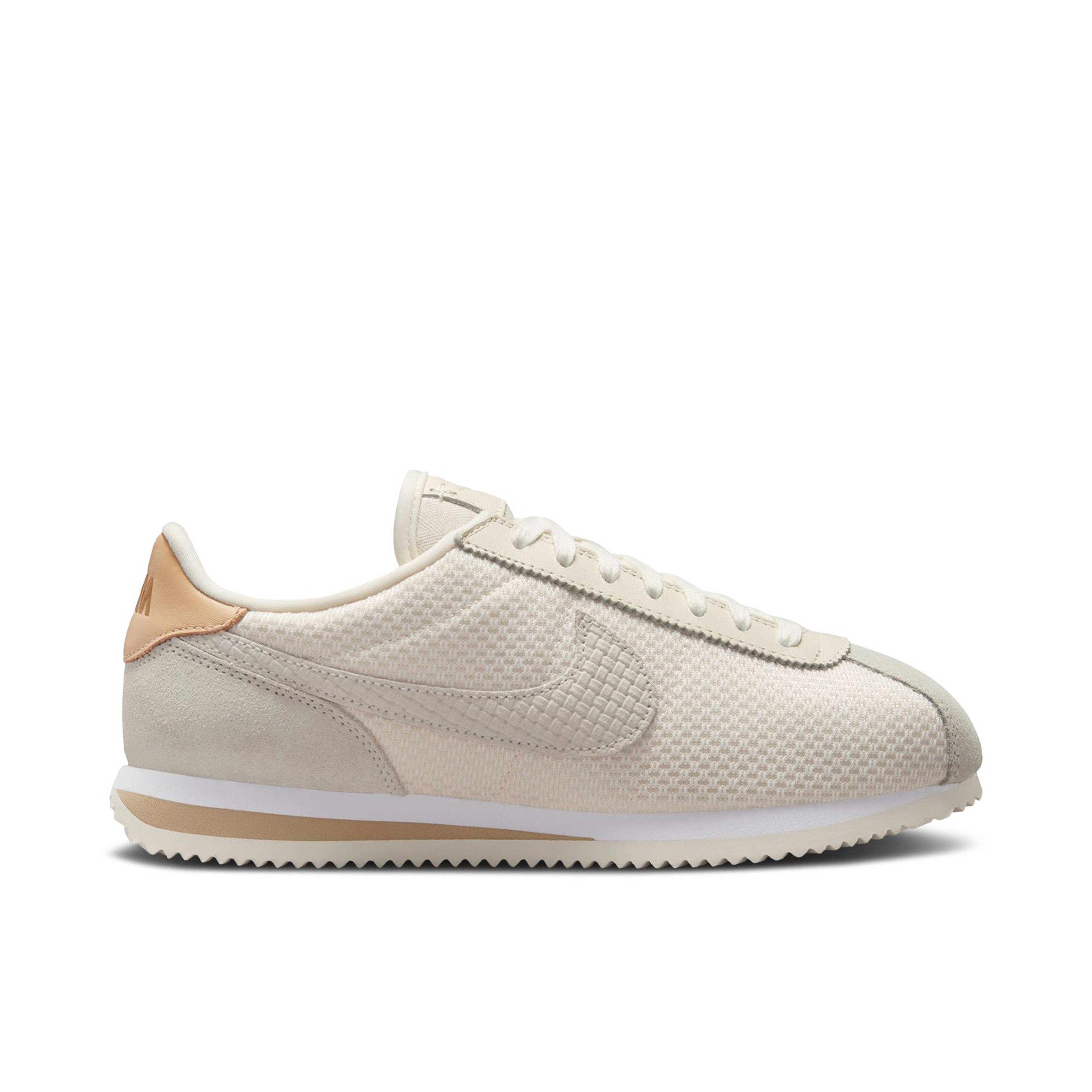Nike Cortez Pearl White Pale Ivory Mesh Womens